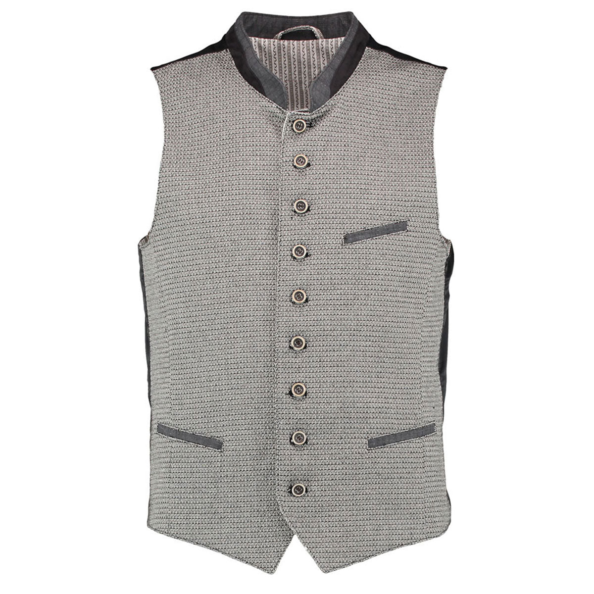 Gipfelstürmer Trachtenweste Sebastian Anthrazit - Datschi Trachten