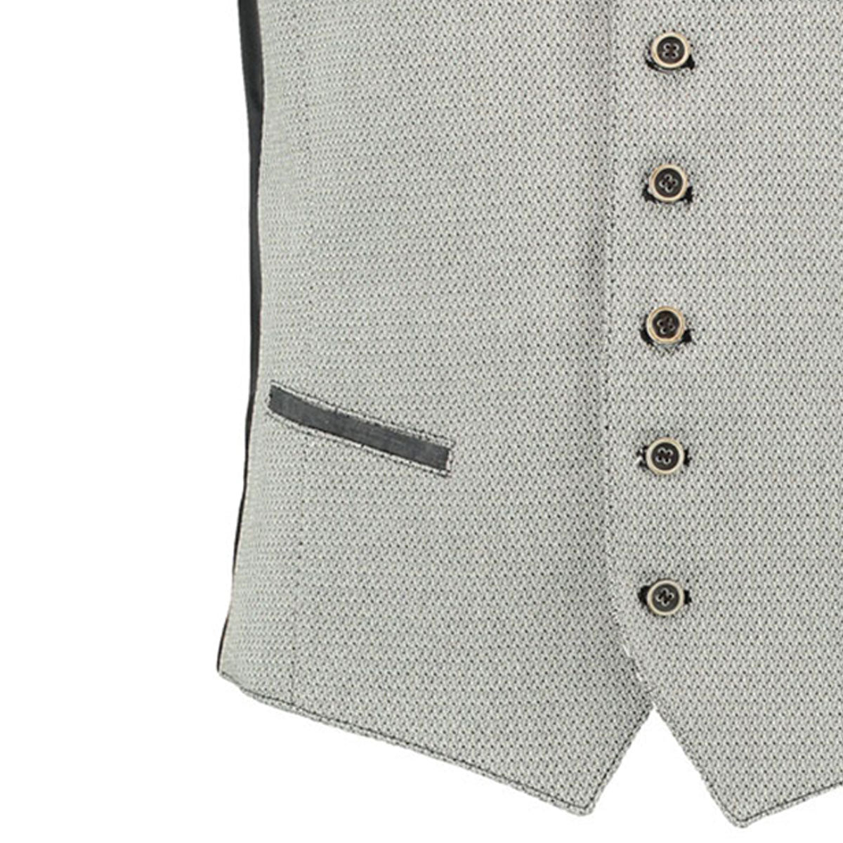 Gipfelstürmer Trachtenweste Sebastian Hellgrau