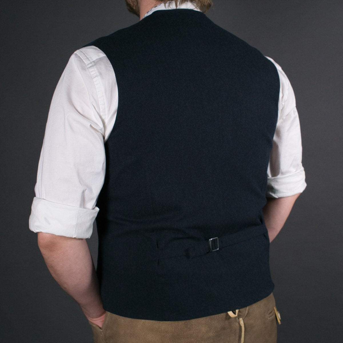 Hammerschmid Trachtenweste Vinzenz Blau Ketterlweste - Datschi Trachten