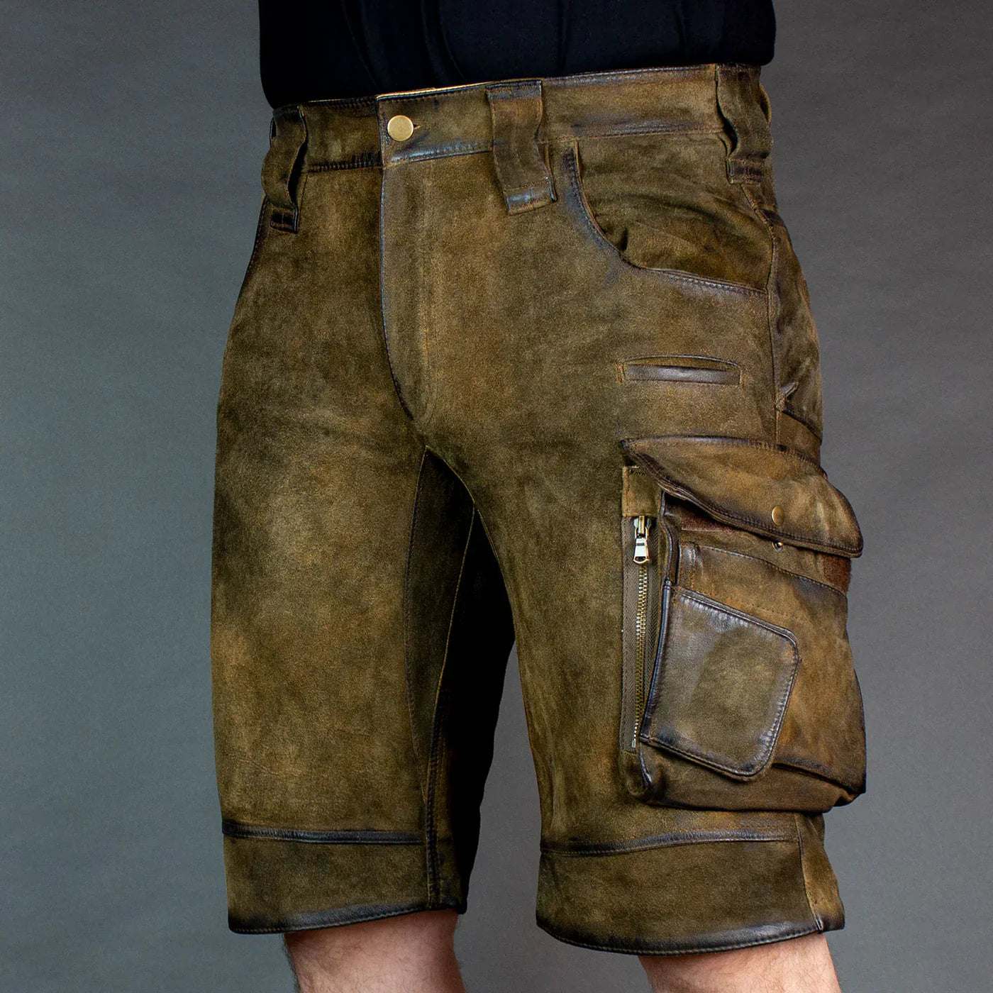 Arbeitslederhose  ⚒️ Workwear aus Leder für Herren