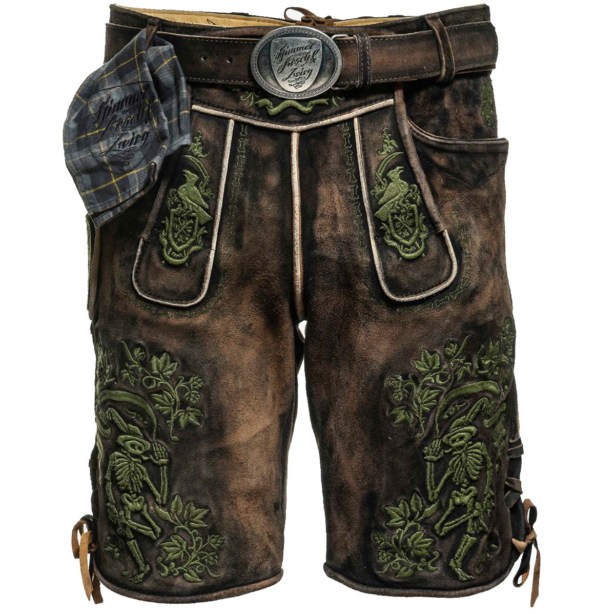 Himmel Arsch und Zwirn Lederhose ☠️ Rebellion trifft auf Tradition