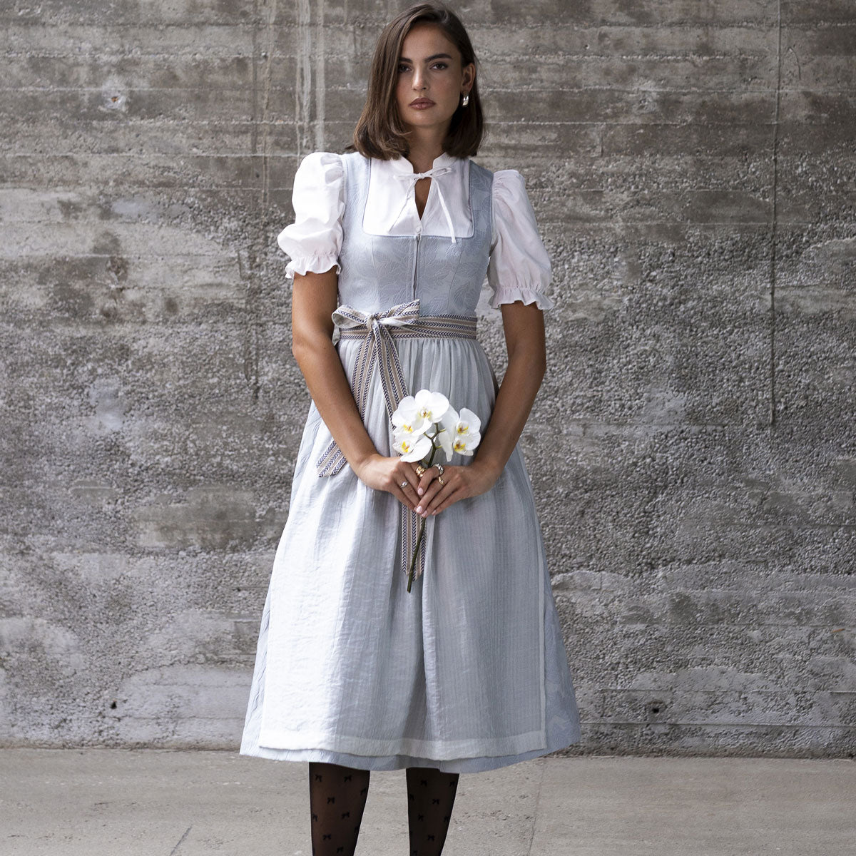 Madame Marie Dirndl Blau Damen | Modern und feminin