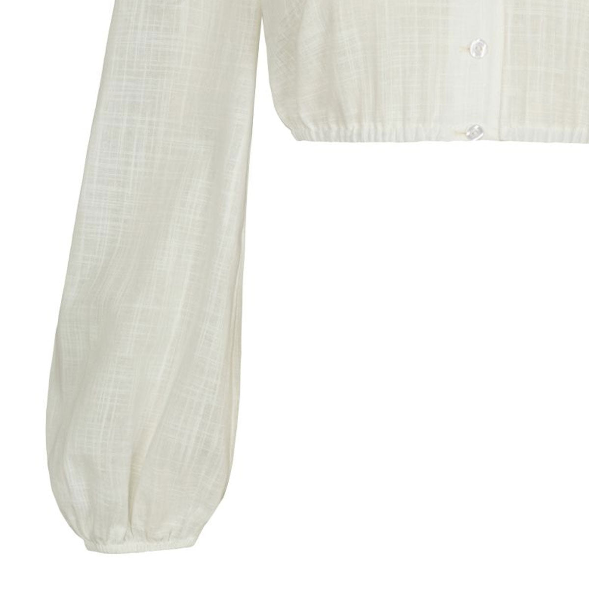 Alpenfee Dirndl Bluse Iva Lang Ecru - Datschi Trachten