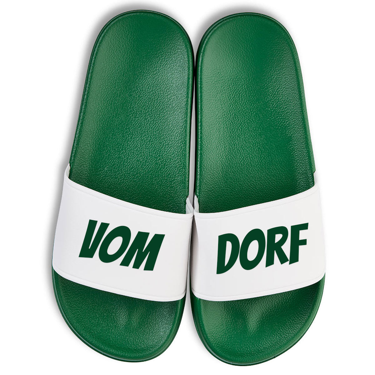 Vom Dorf Badelatschen