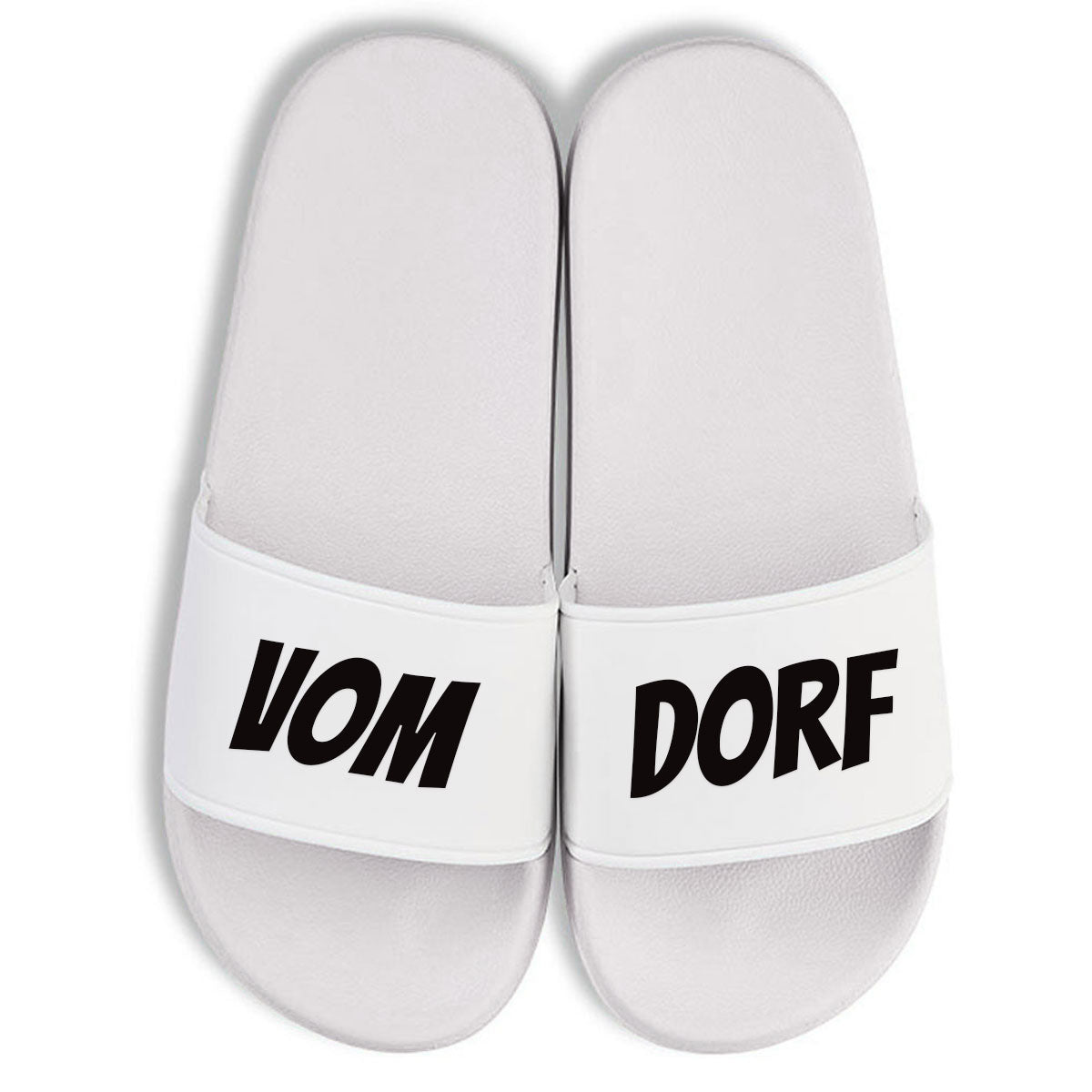 Vom Dorf Badelatschen