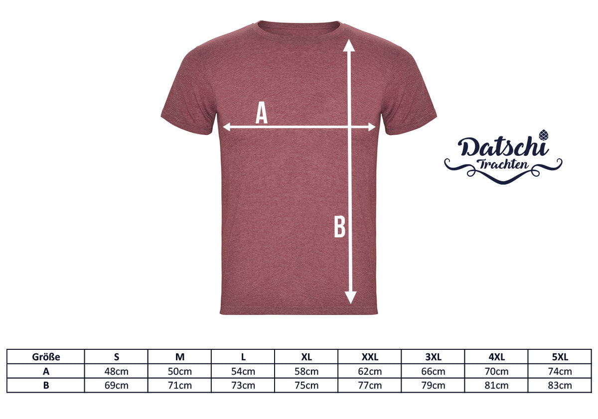 I bin vom Dorf Herren T-shirt