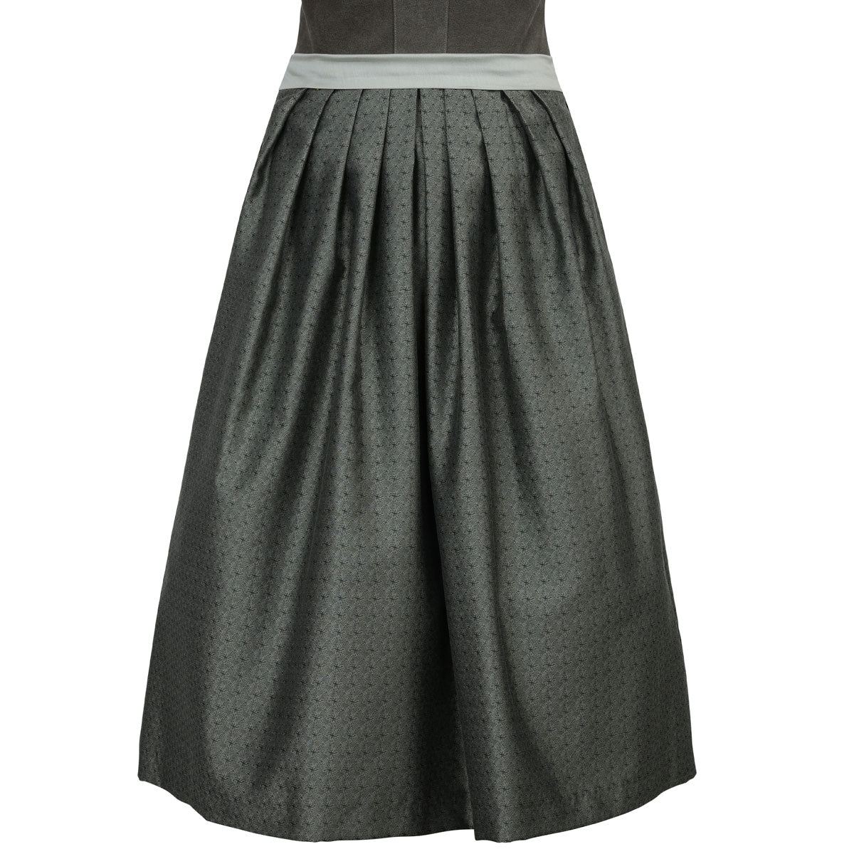 MarJo Dirndl Petershausen Artischocke Jadegrün Lederoptik-Mider 70 cm - Datschi Trachten