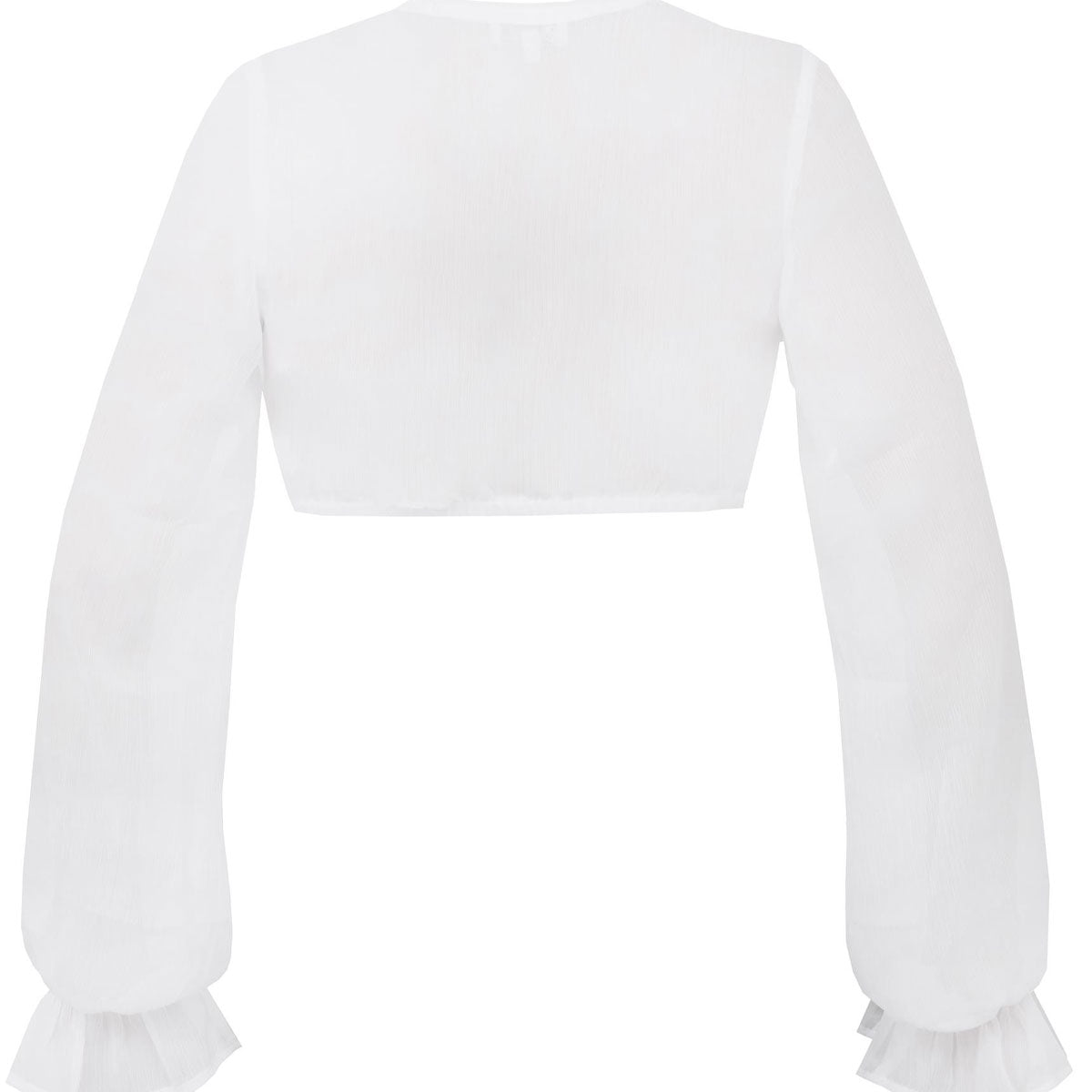 MarJo Dirndlbluse Arnstein Off White Langarm Puffarm - Datschi Trachten