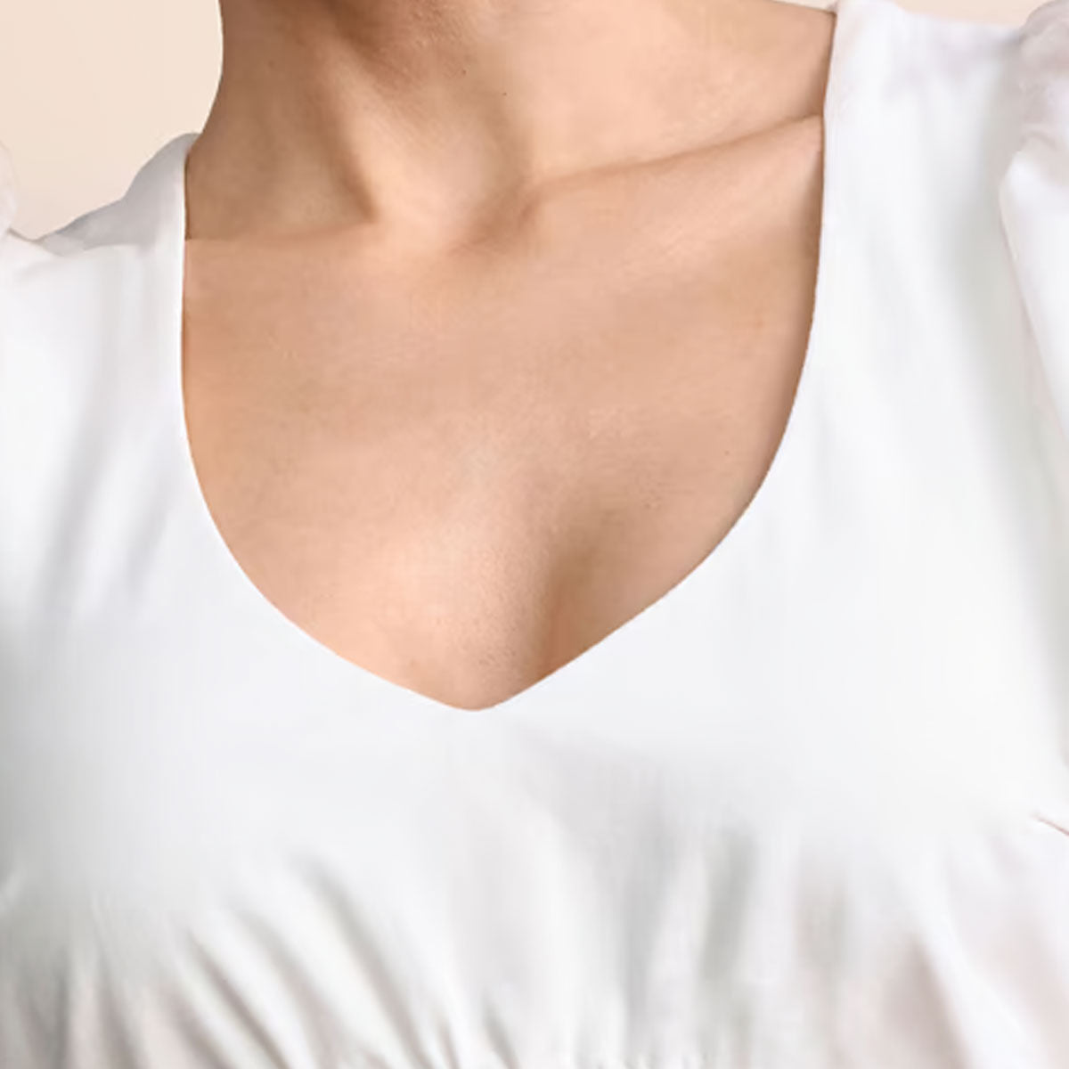 Krüger Dirndlbluse Zelina Ecru Flügelarm - Datschi Trachten