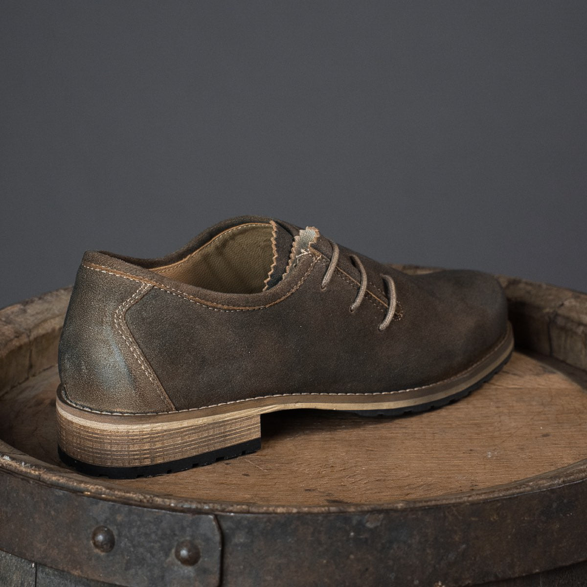 MeiSchua! Haferlschuhe Hans Seitliche Schnürung Braun - Datschi Trachten