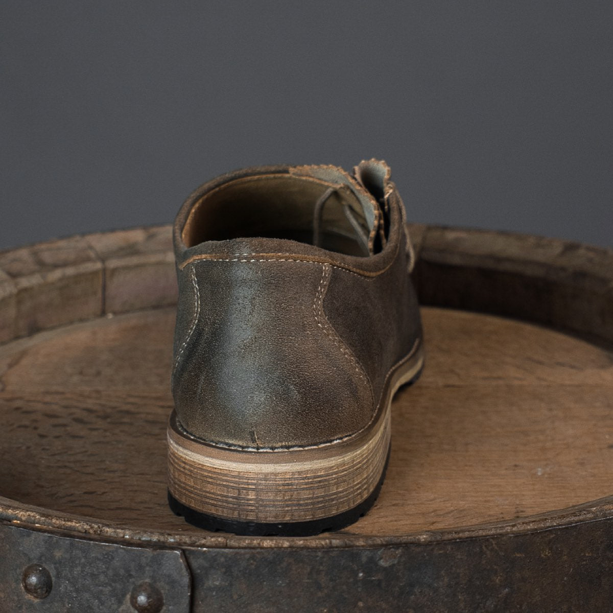 MeiSchua! Haferlschuhe Hans Seitliche Schnürung Braun