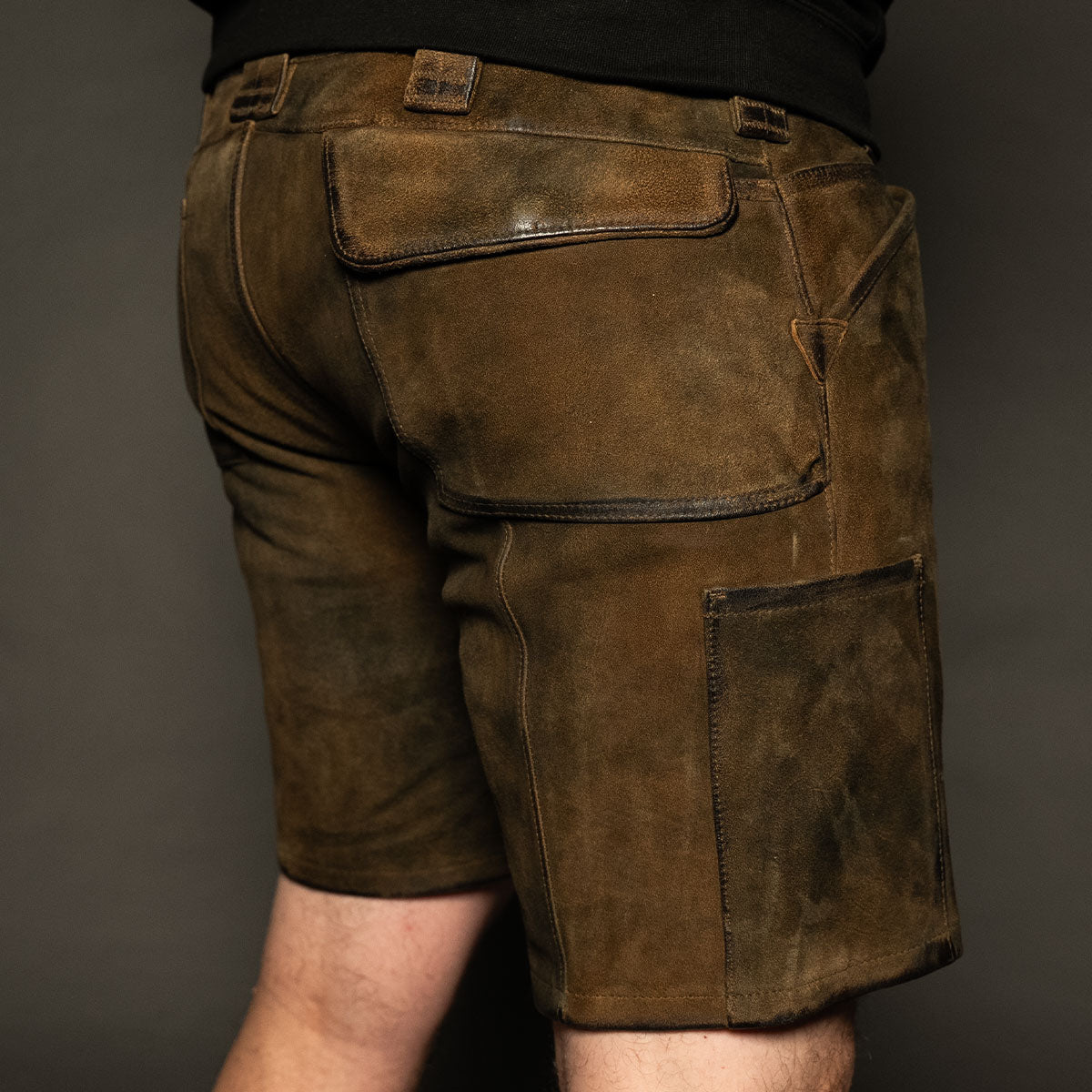 Datschi Trachten Zunft Lederhose Richtfest Braun