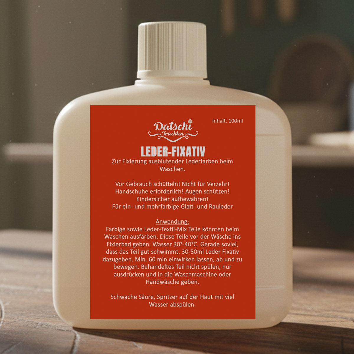 Leder Fixativ 100ml - Datschi Trachten