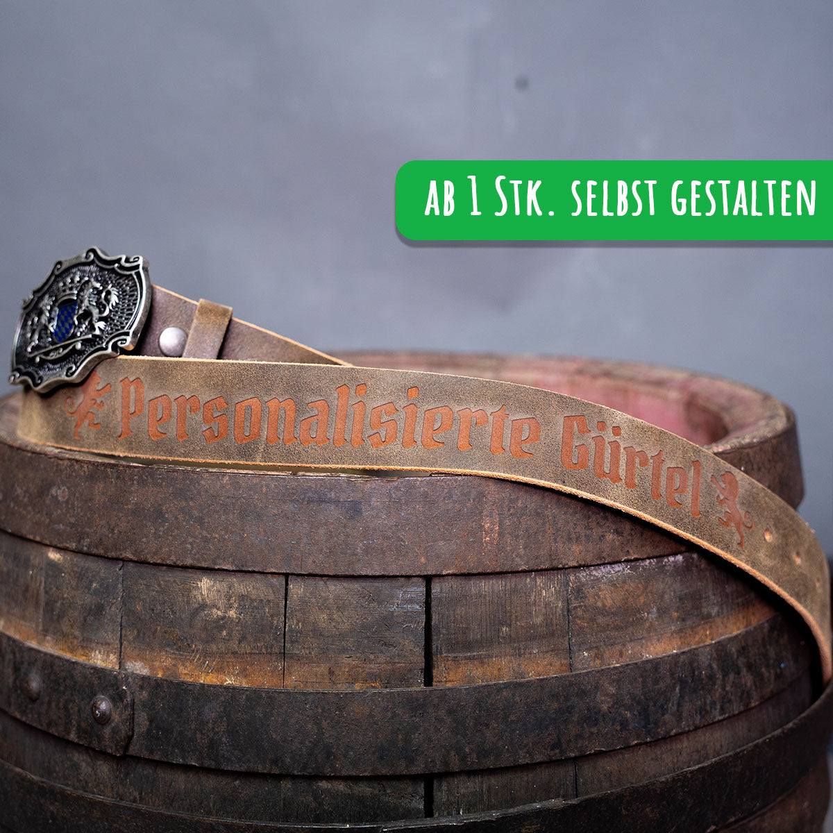 Ledergürtel Selbst Gestalten ab 1 Stk.