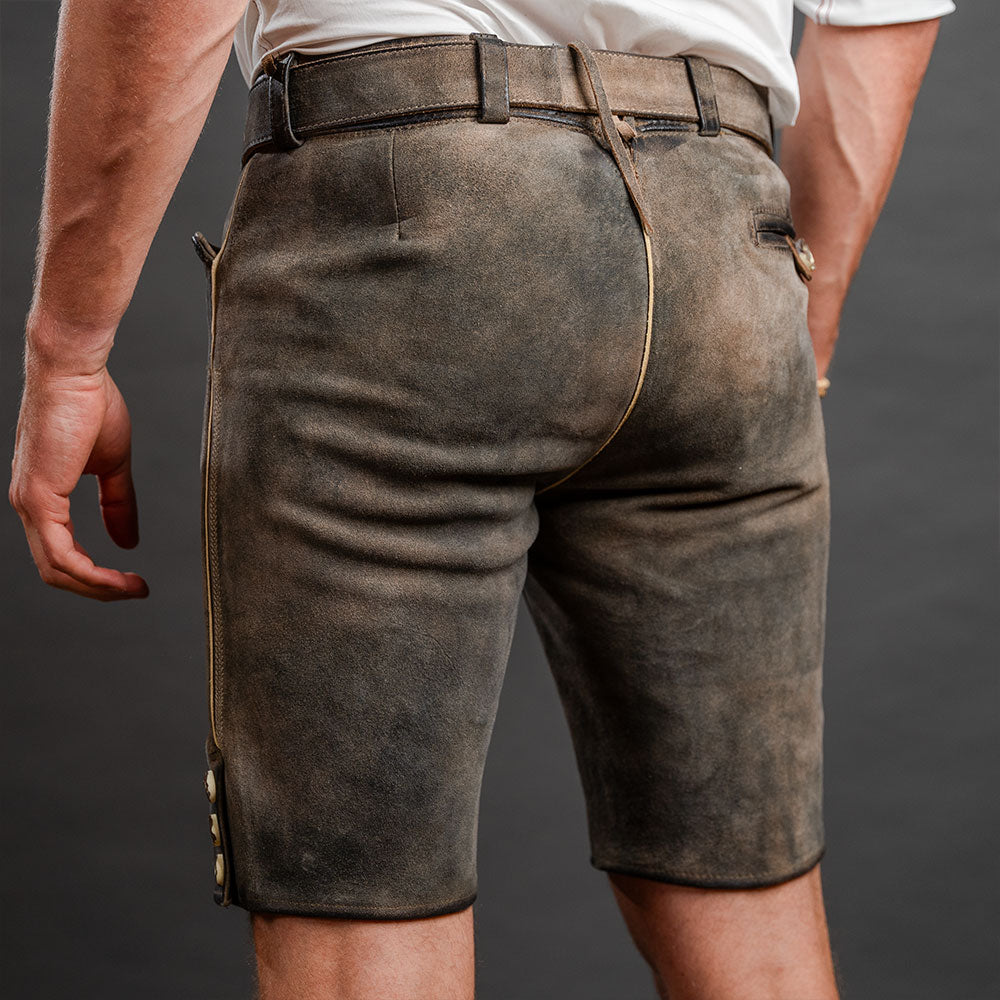 Datschi Trachten Lederhose Herbert Coffee Antik