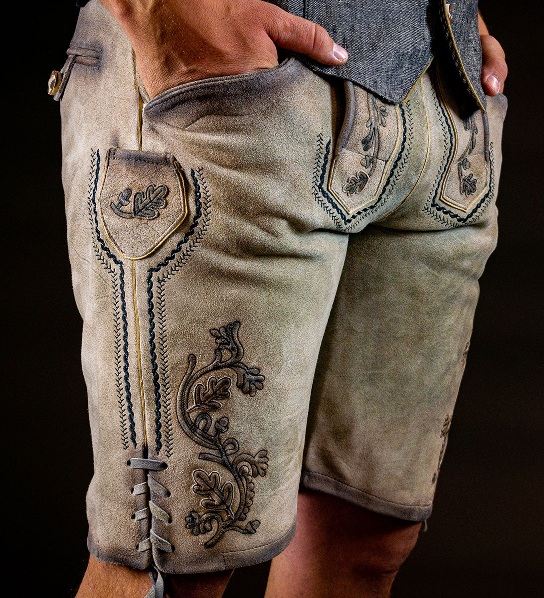 Datschi Trachten Lederhose Hartl Wildbock