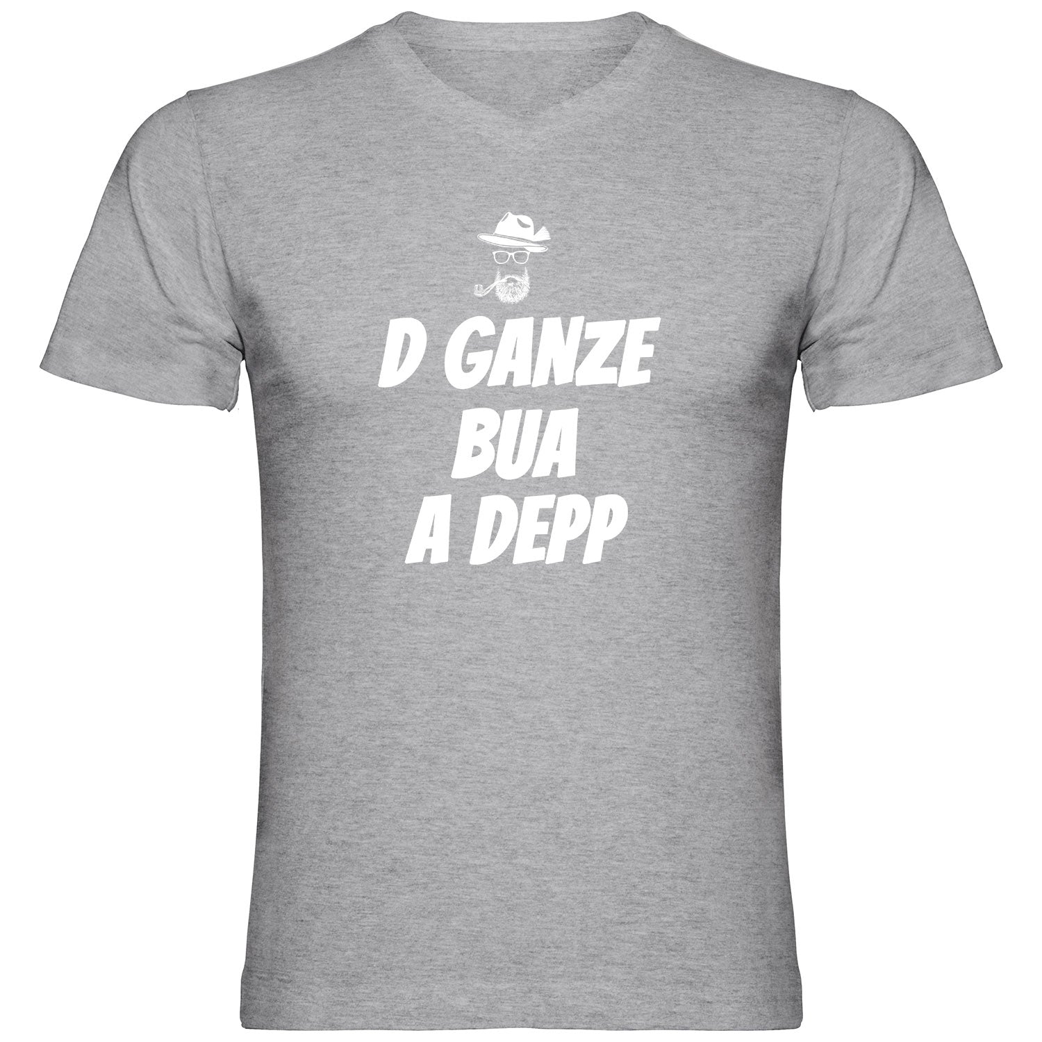 D Ganze Bua A Depp Tshirt V-Ausschnitt - Datschi Trachten