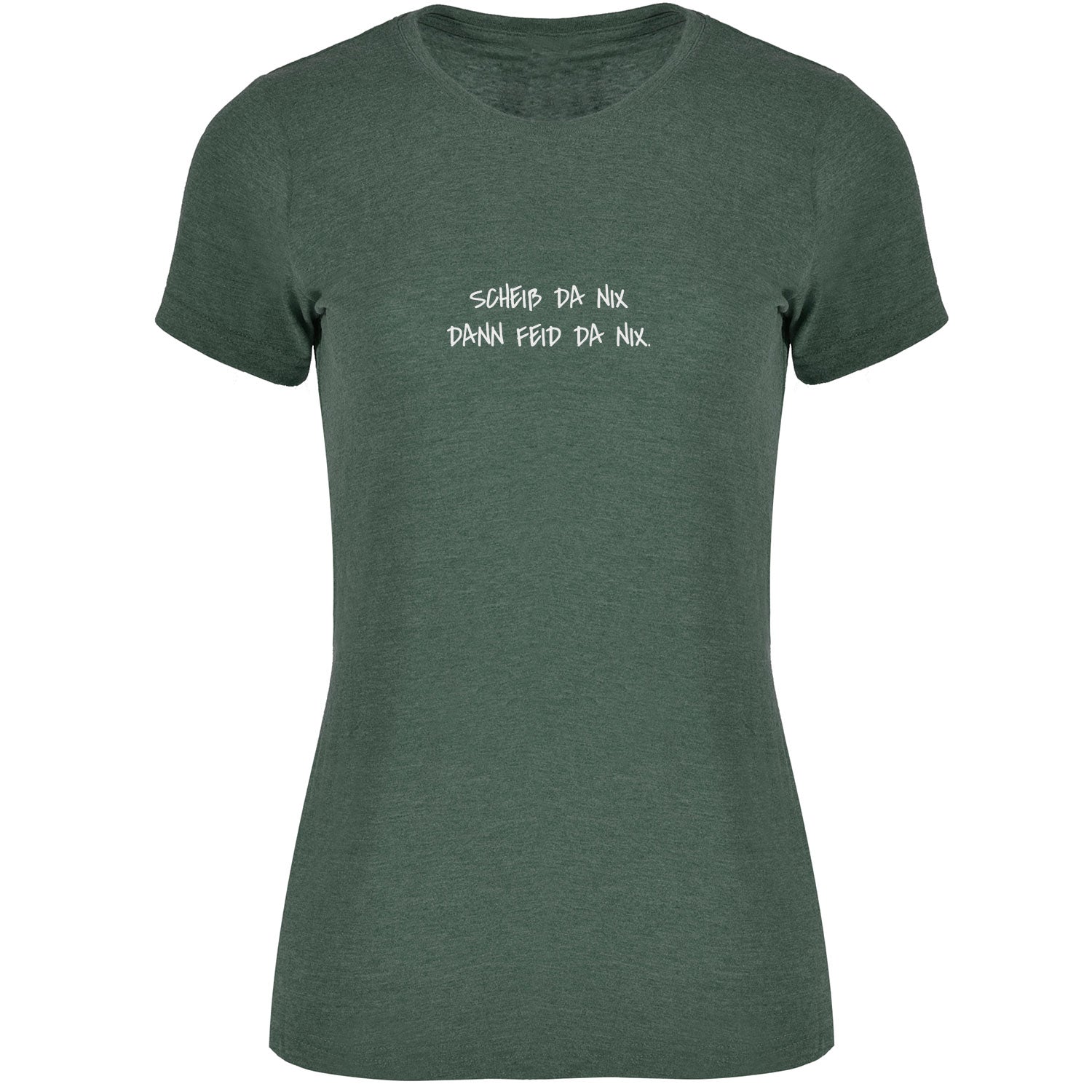 Scheiß da nix Damen T-shirt - Datschi Trachten