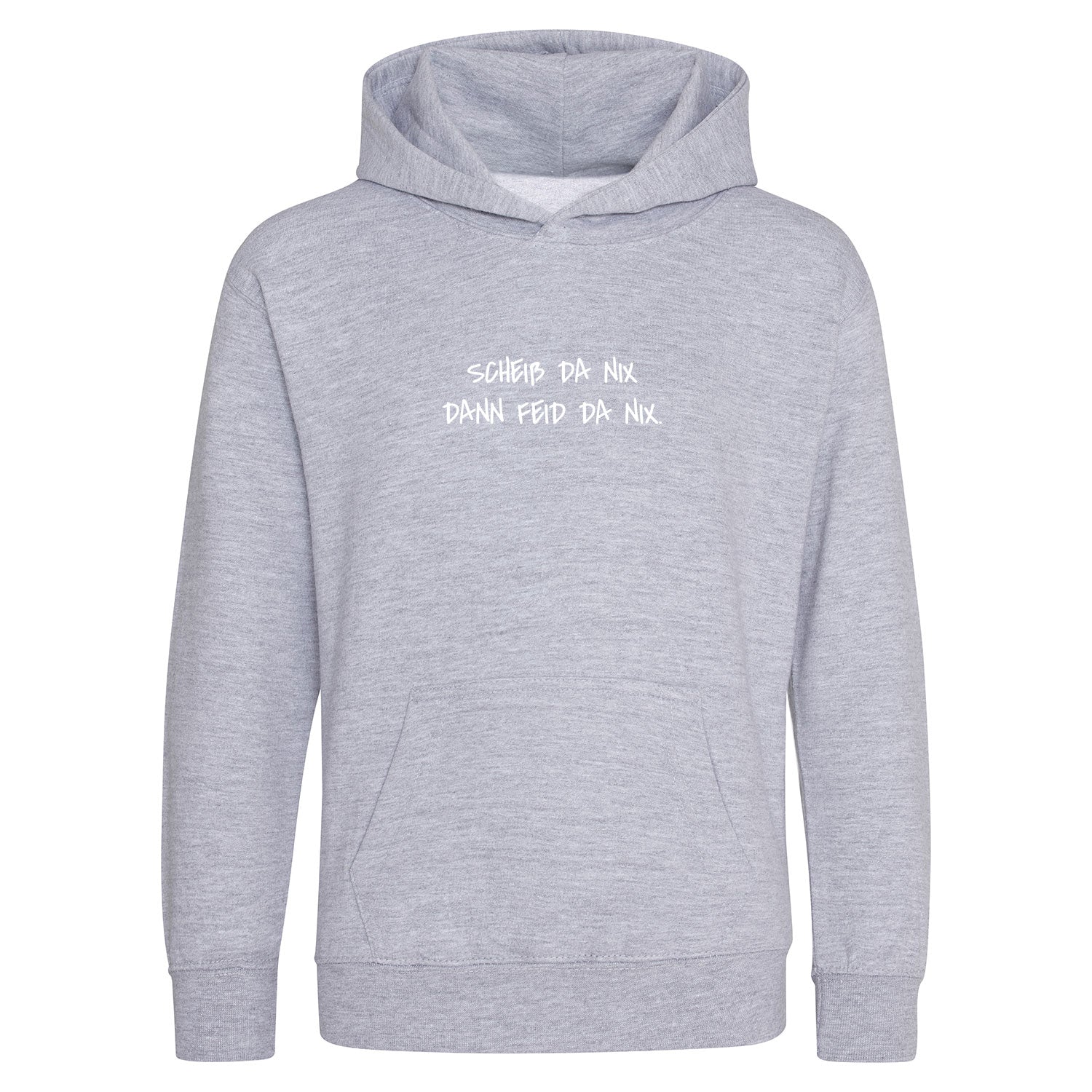 Scheiß da nix dann feid da nix Kinder Hoodie - Datschi Trachten