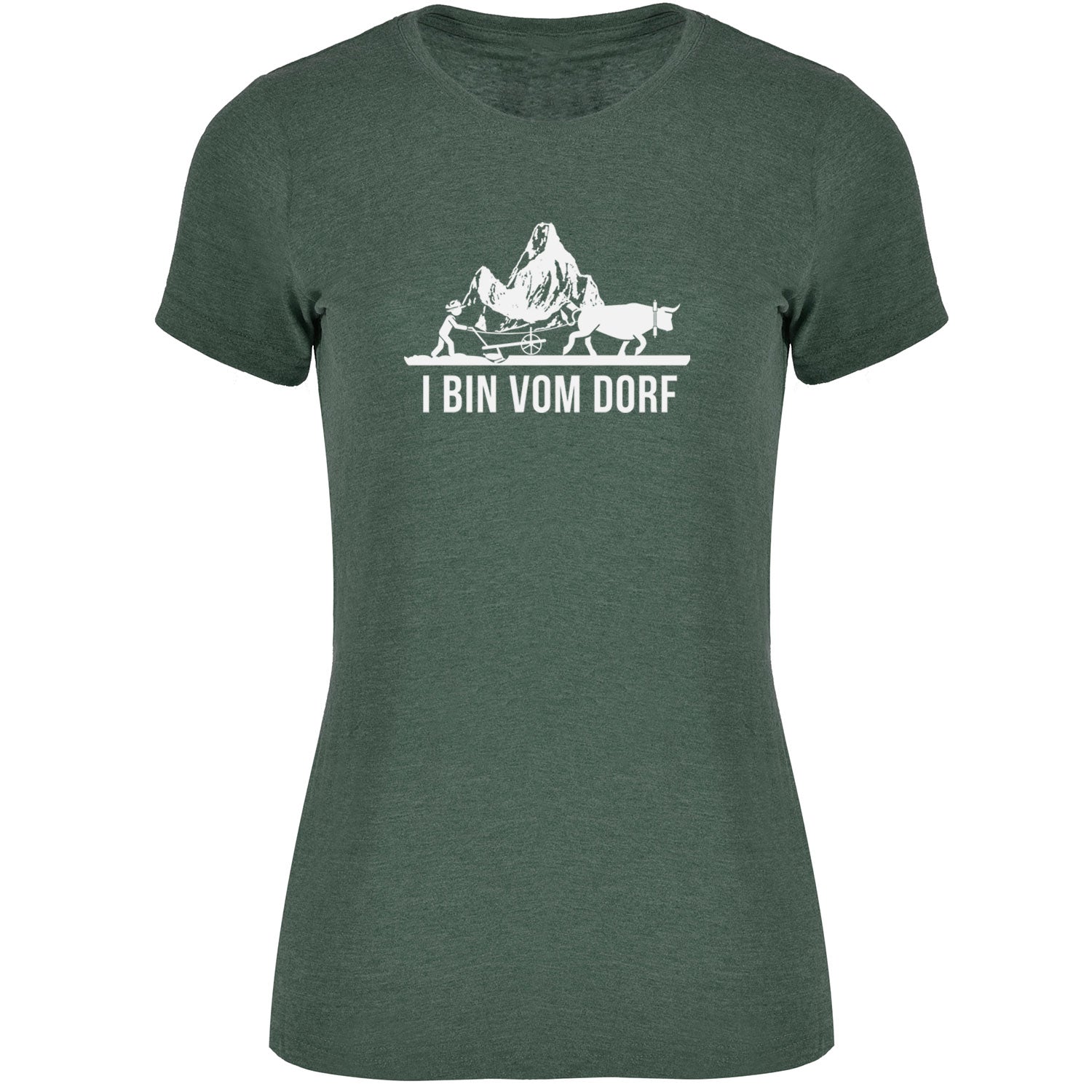 I bin vom Dorf Damen T-shirt - Datschi Trachten