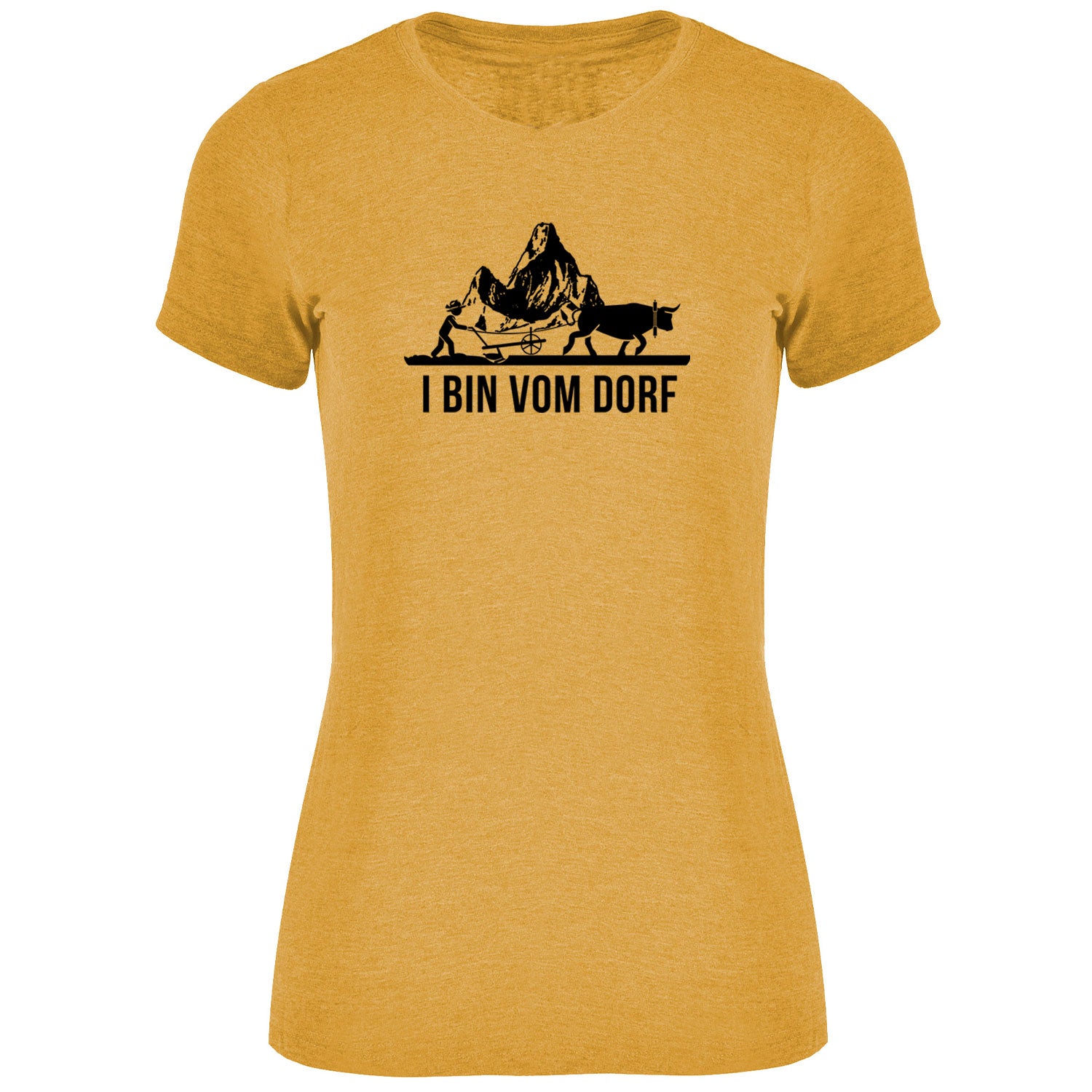 I bin vom Dorf Damen T-shirt - Datschi Trachten