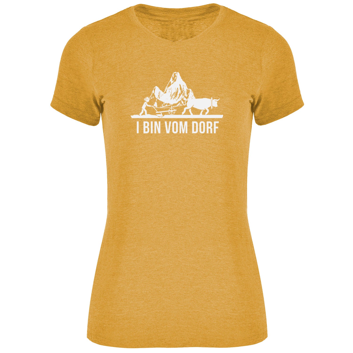 I bin vom Dorf Damen T-shirt - Datschi Trachten