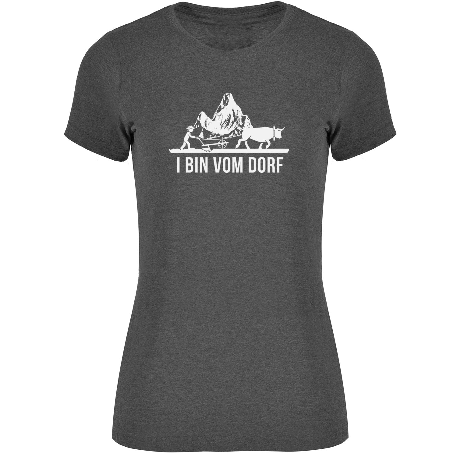 I bin vom Dorf Damen T-shirt - Datschi Trachten