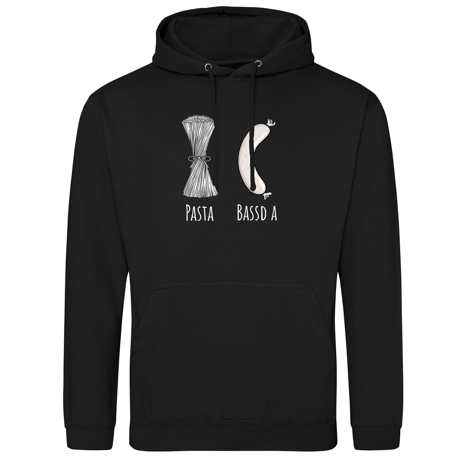 Pasta - Bassd a Weißwurst Hoodie - Datschi Trachten