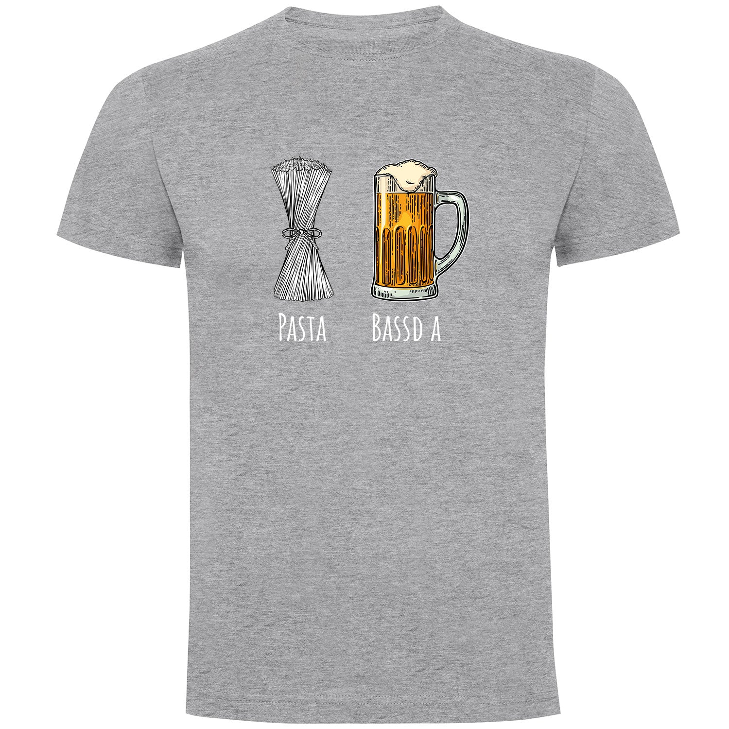 Pasta - Bassd a Bier Herren Tshirt
