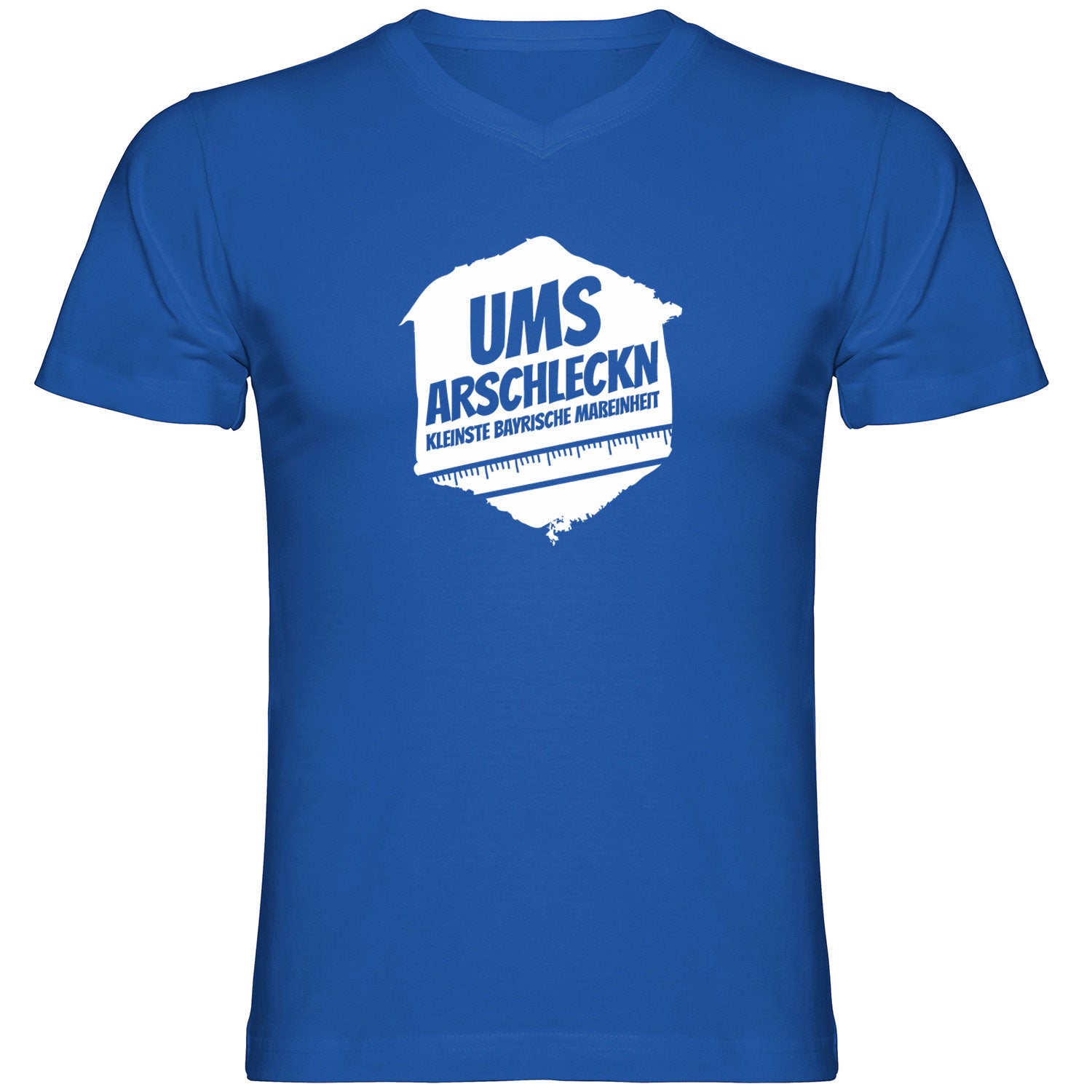 Ums Arschleckn Tshirt V-Ausschnitt