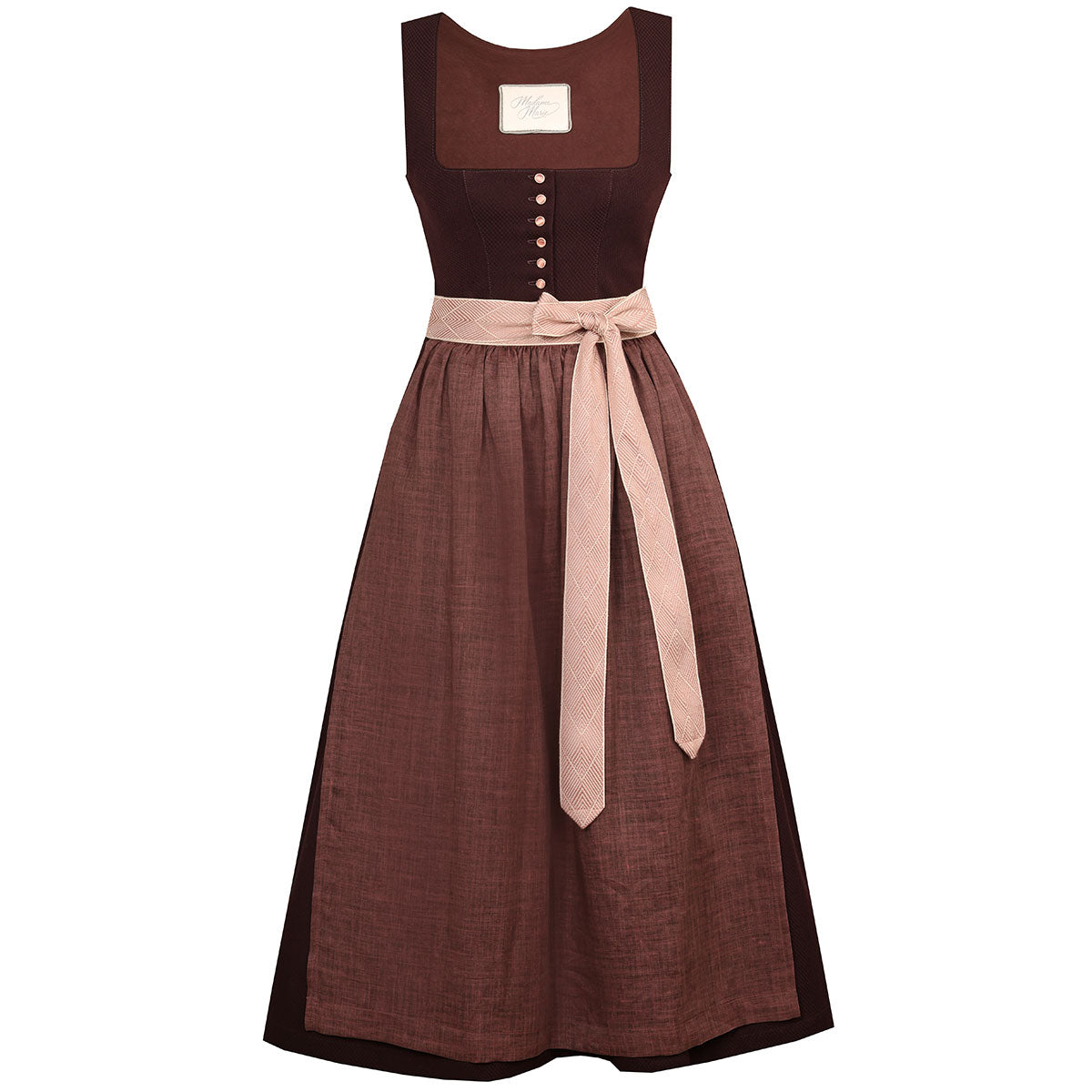 Madame Marie Dirndl Braun Schokolade Thessara Rosa Schleife