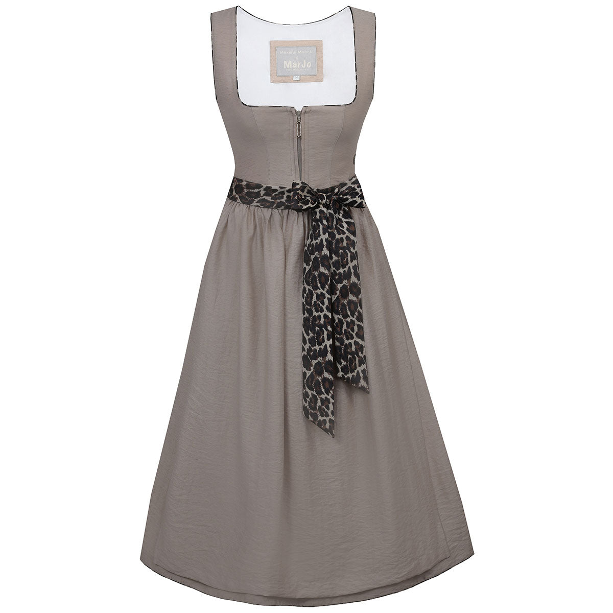 MarJo Dirndl Solea Leo Beige 65cm Kollektion Maxime Möckl
