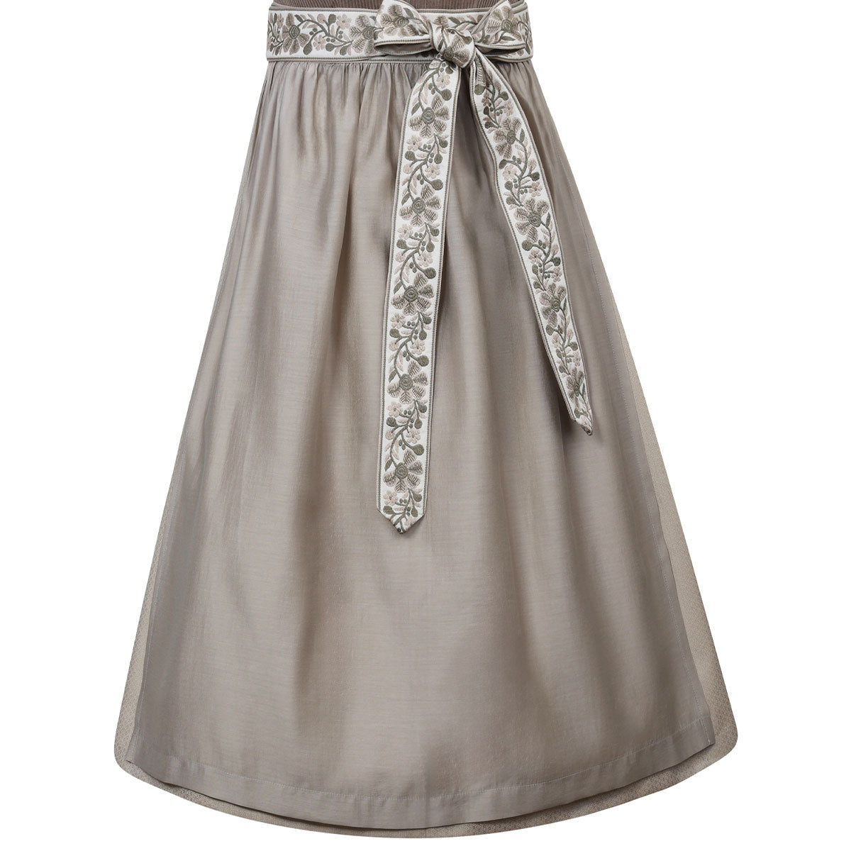 MarJo Dirndl Freudensee Karibu Gerader Ausschnitt Cord 70cm
