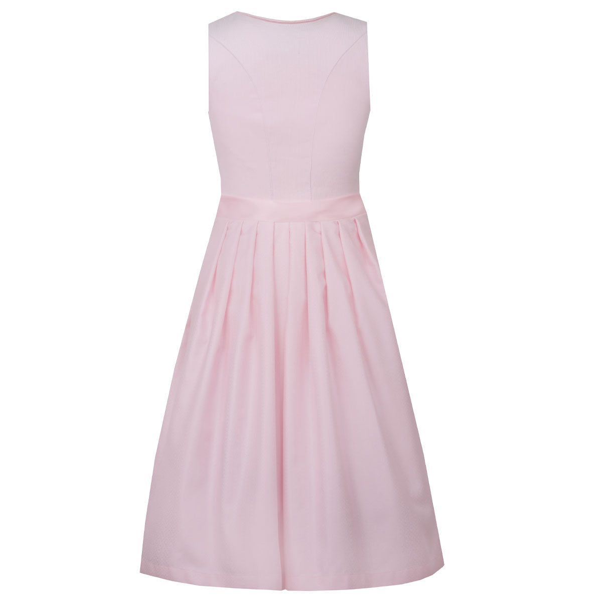 MarJo Dirndl Hofstetten Puderrosa Reißverschluss 65 cm - Datschi Trachten