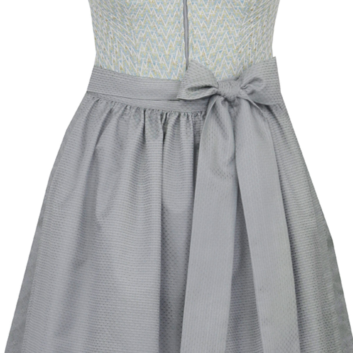 MarJo Dirndl Neuried Gletscher Reißverschluss 65 cm - Datschi Trachten