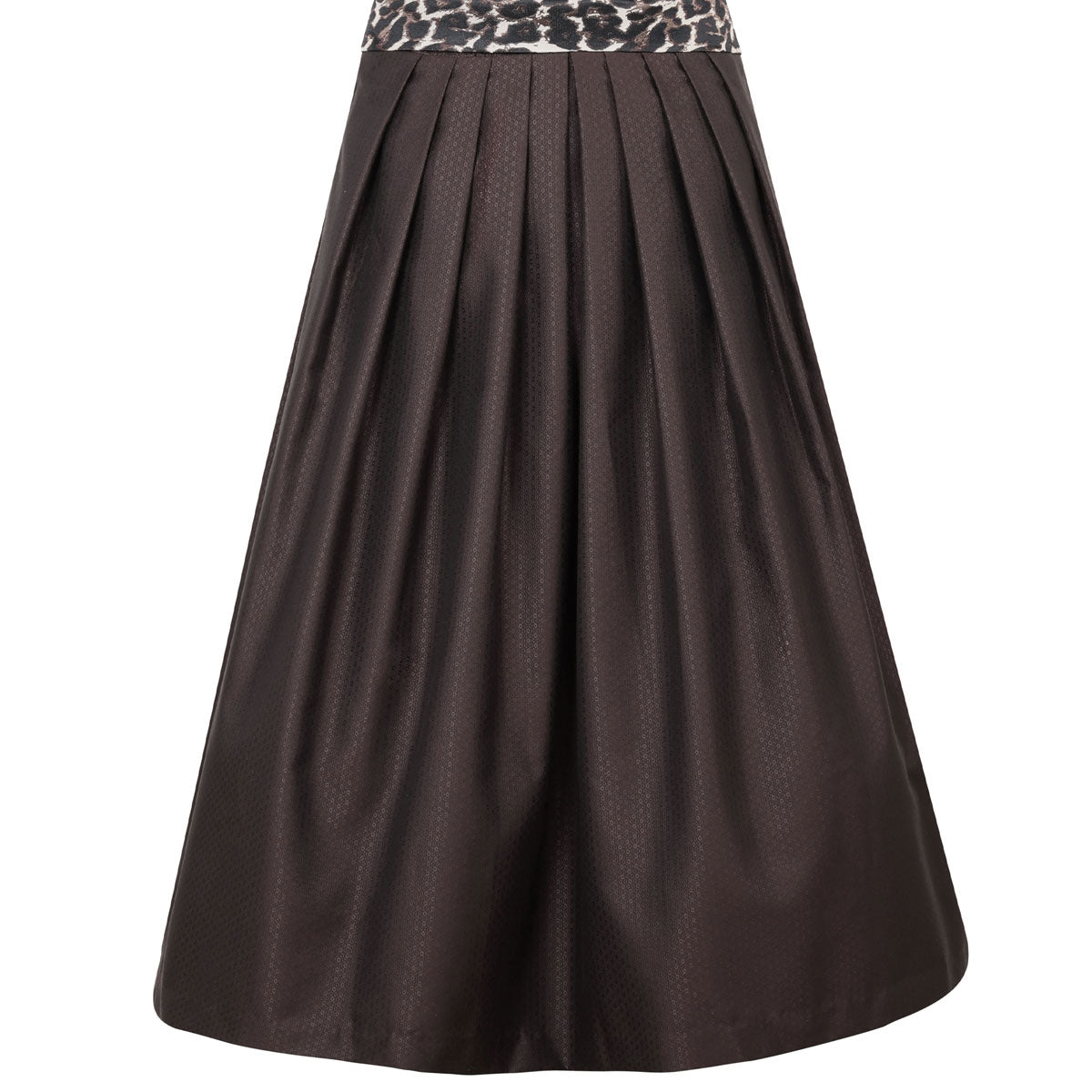 MarJo Dirndl Oberhofen Espresso-Leo Flügelarm 70cm