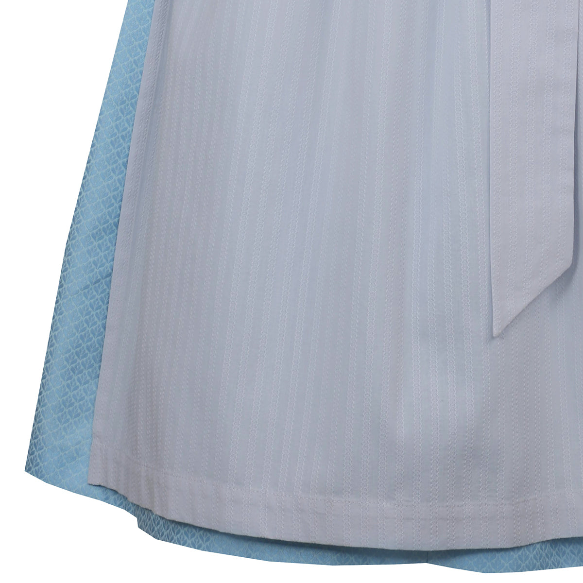 MarJo Dirndl Rimsting Babyblau Reißverschluss 70cm