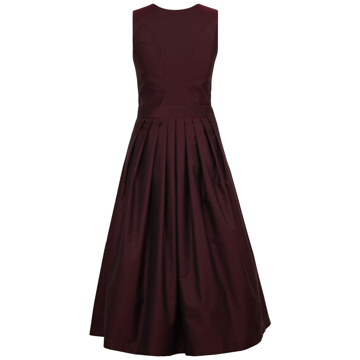 MarJo Dirndl Vordernberg Wine Gerader Ausschnitt Knopfleiste 70cm