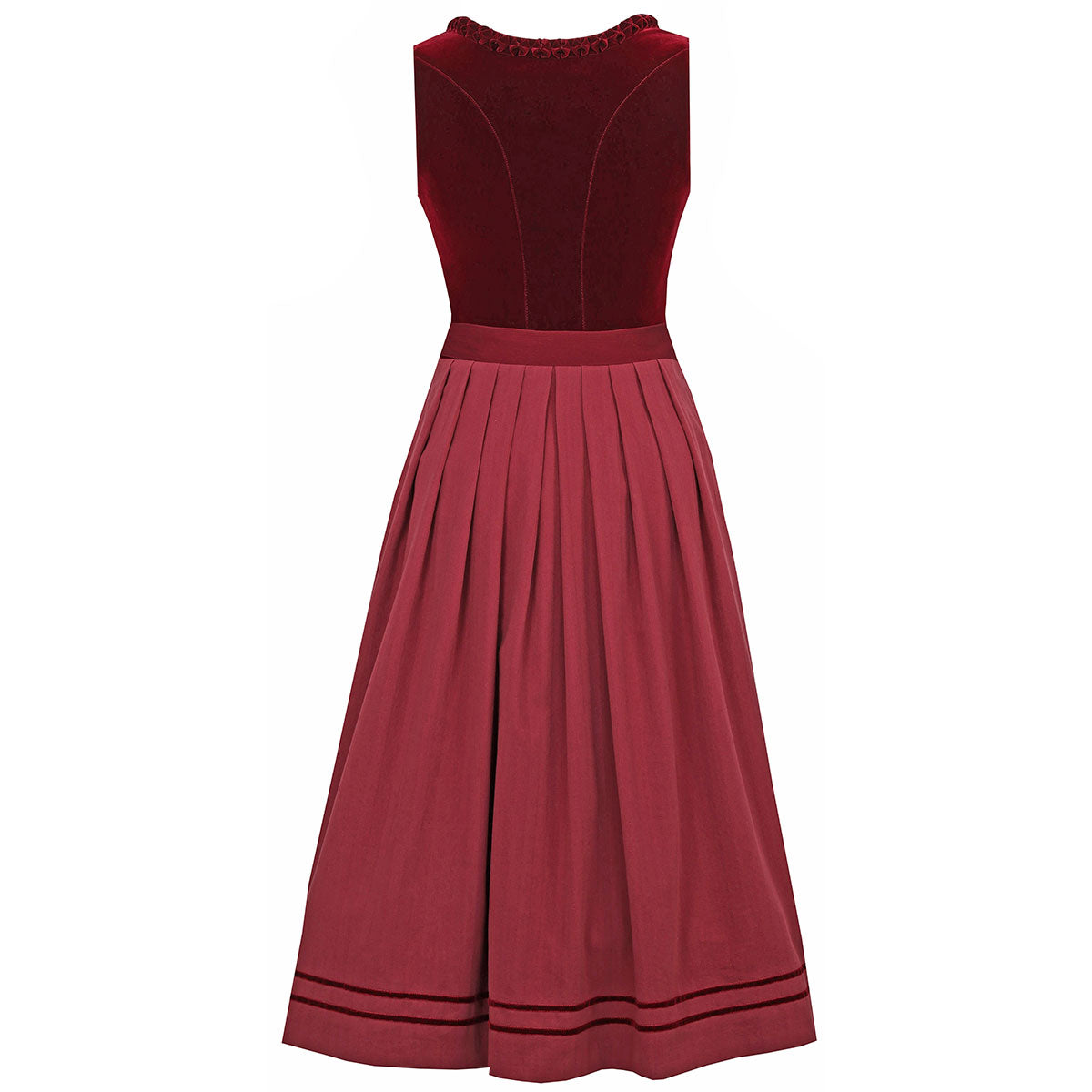 MarJo Dirndl Cherry Chante Rot 70cm Kollektion Teresa Bauer - Datschi Trachten