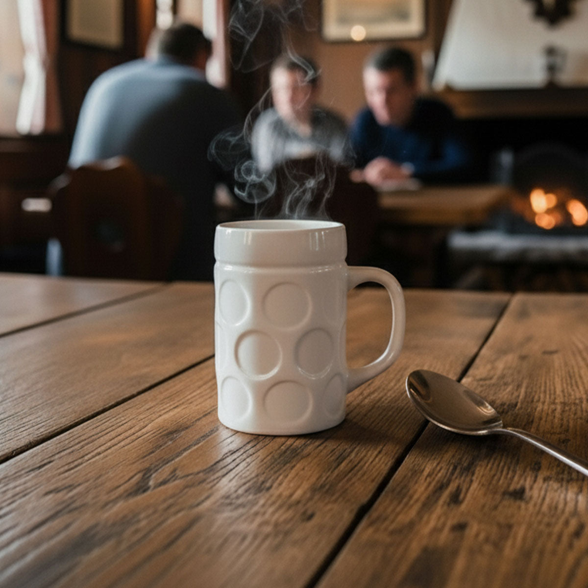 Maßkrug Espress Kaffeetasse Weiß