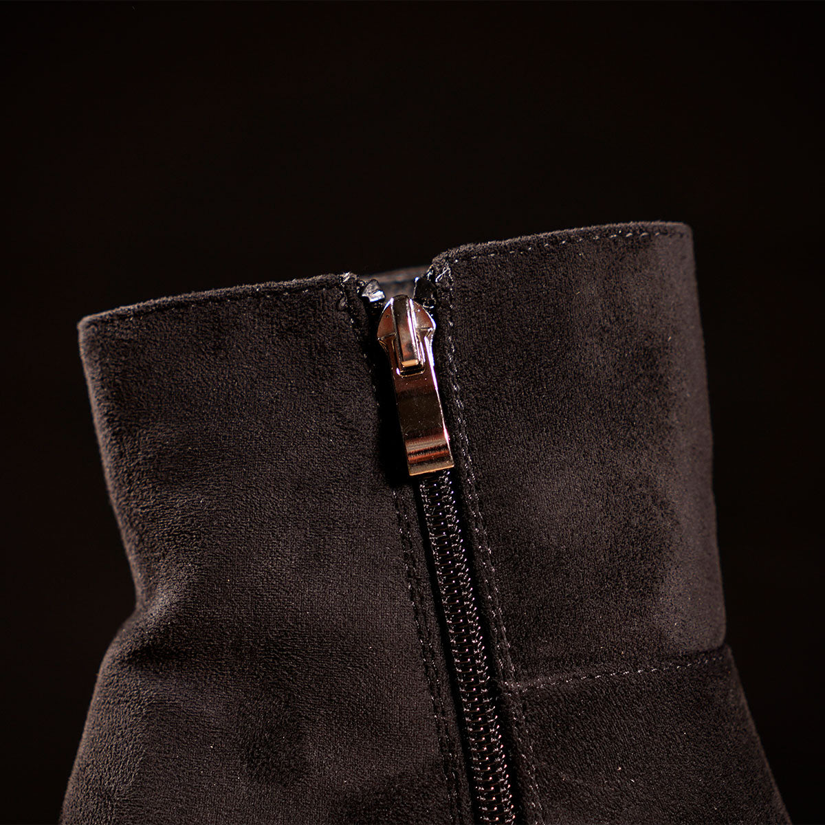 MeiSchua! Trachtenstiefelette Line Schwarz