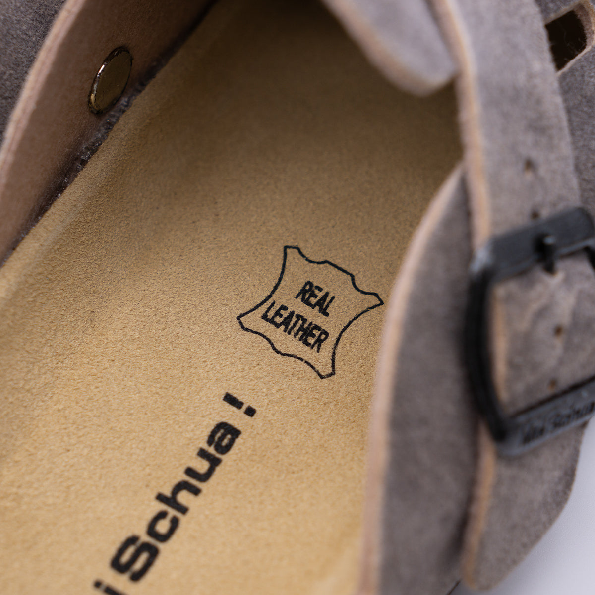 MeiSchua! Trachten Sandalen Leder Geschlossene Pantoletten - Datschi Trachten