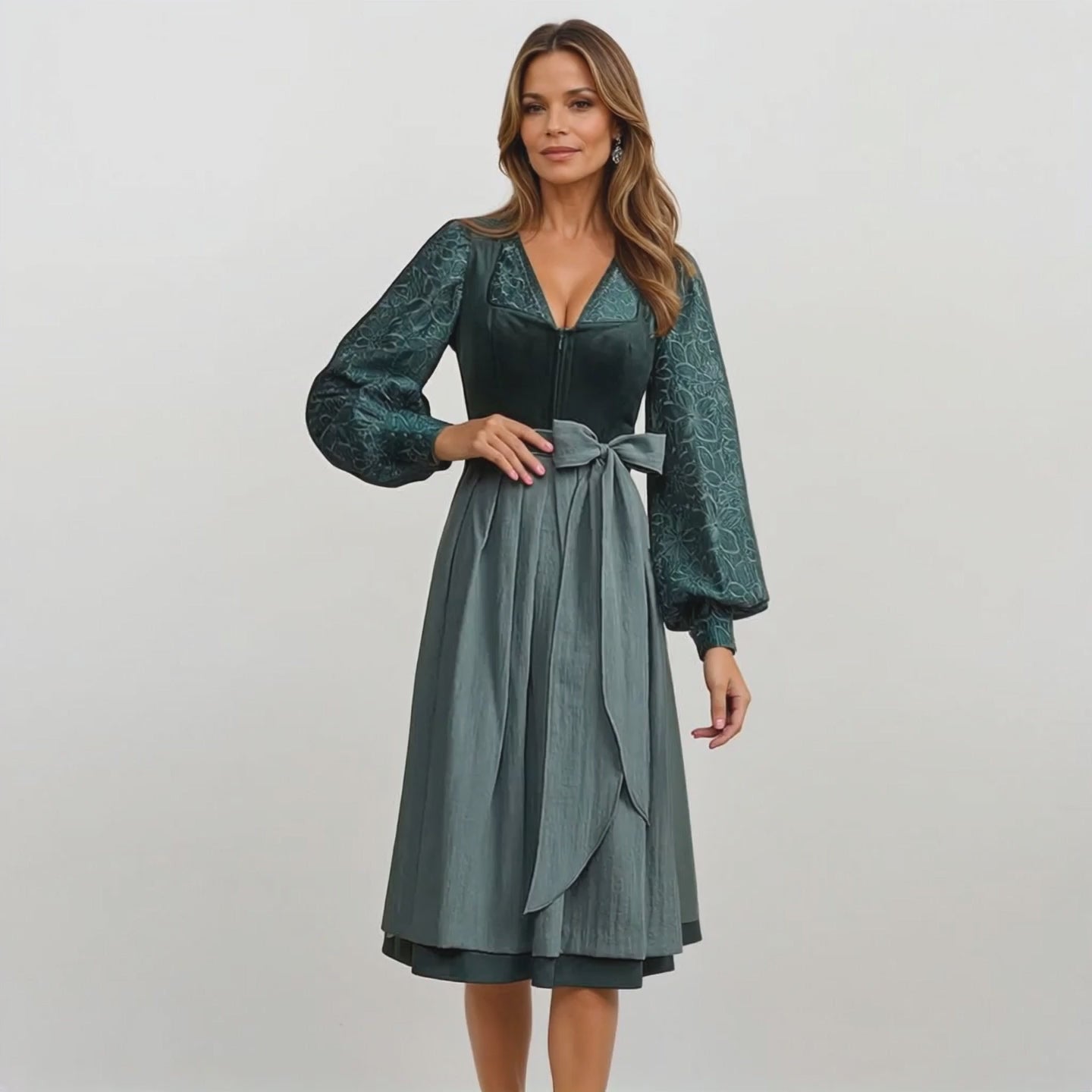 Video Krüger Dirndl Valera Tannen Grün
