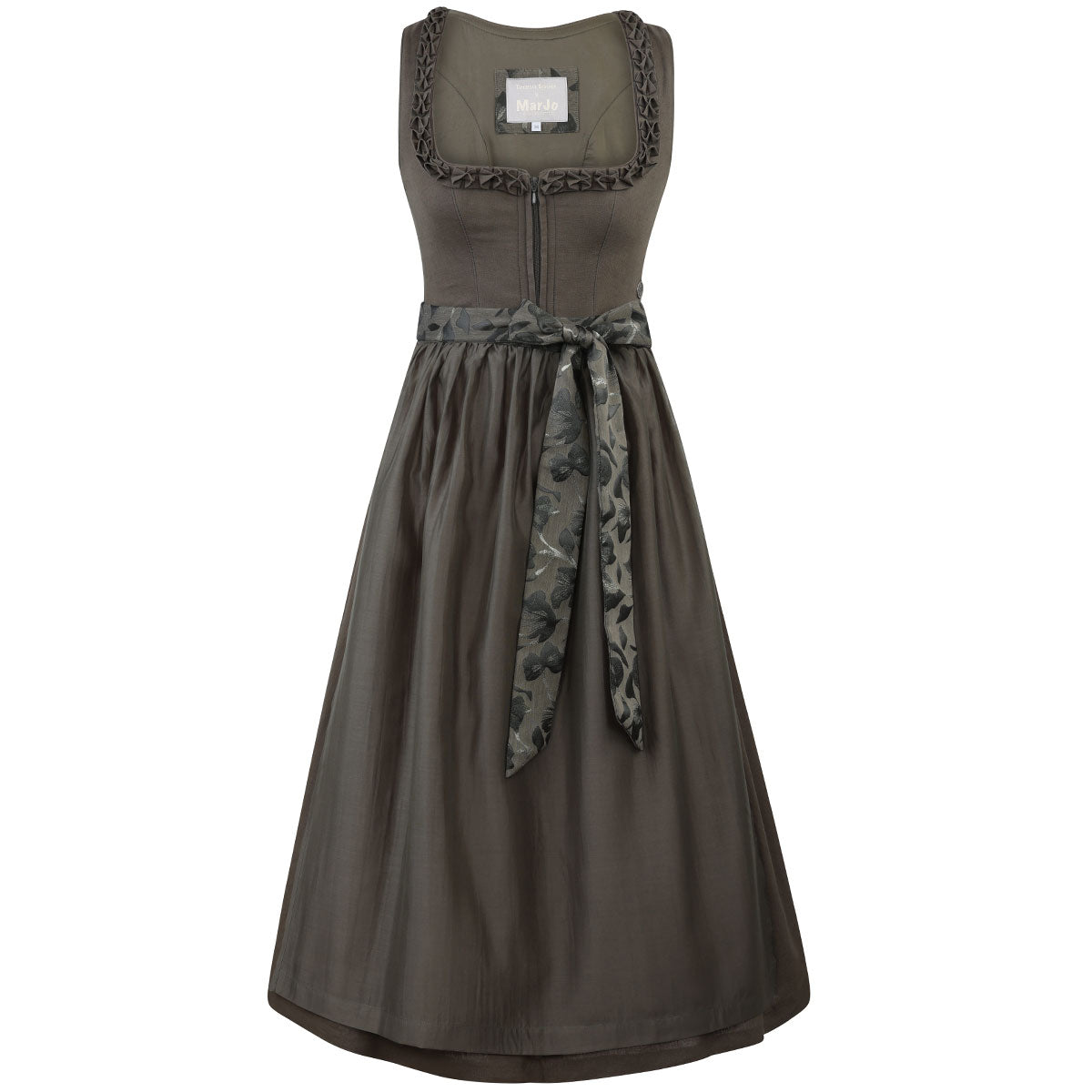 MarJo Dirndl Olive Aura Froschgoscherl 70 cm Kollektion Teresa Bauer 2026