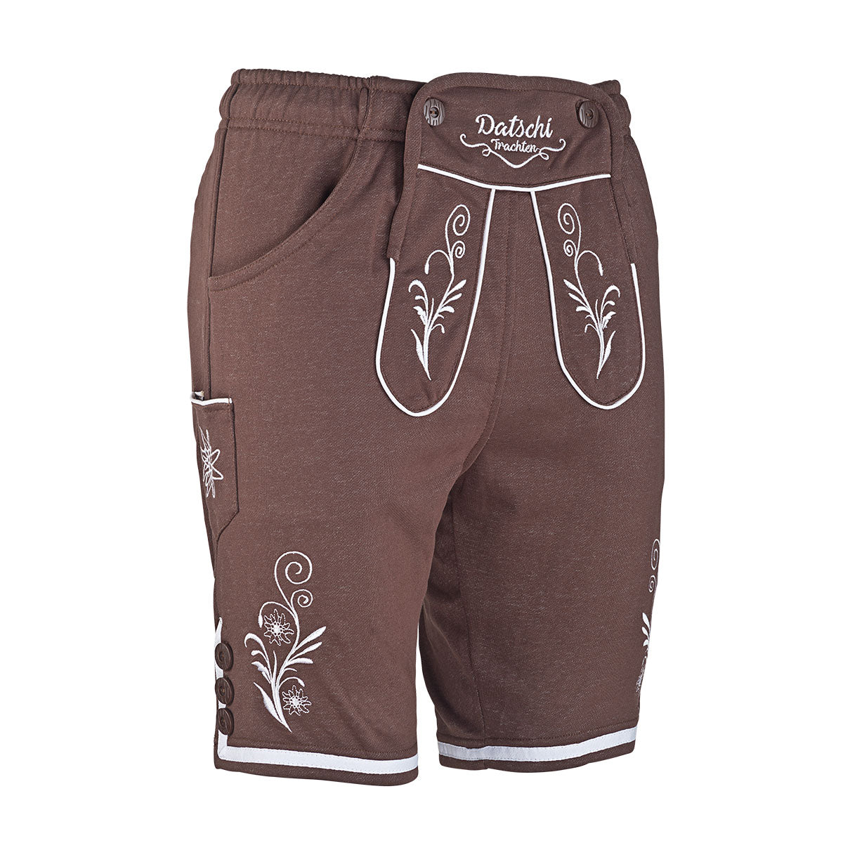 Lederhosen Jogginghose Kurz Braun - Datschi Trachten