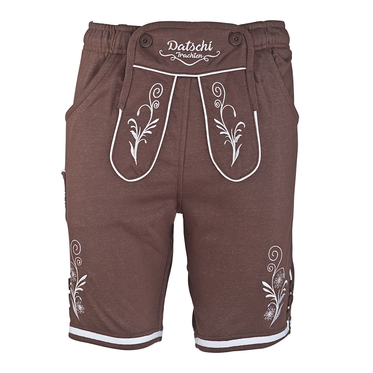 Lederhosen Jogginghose Kurz Braun - Datschi Trachten