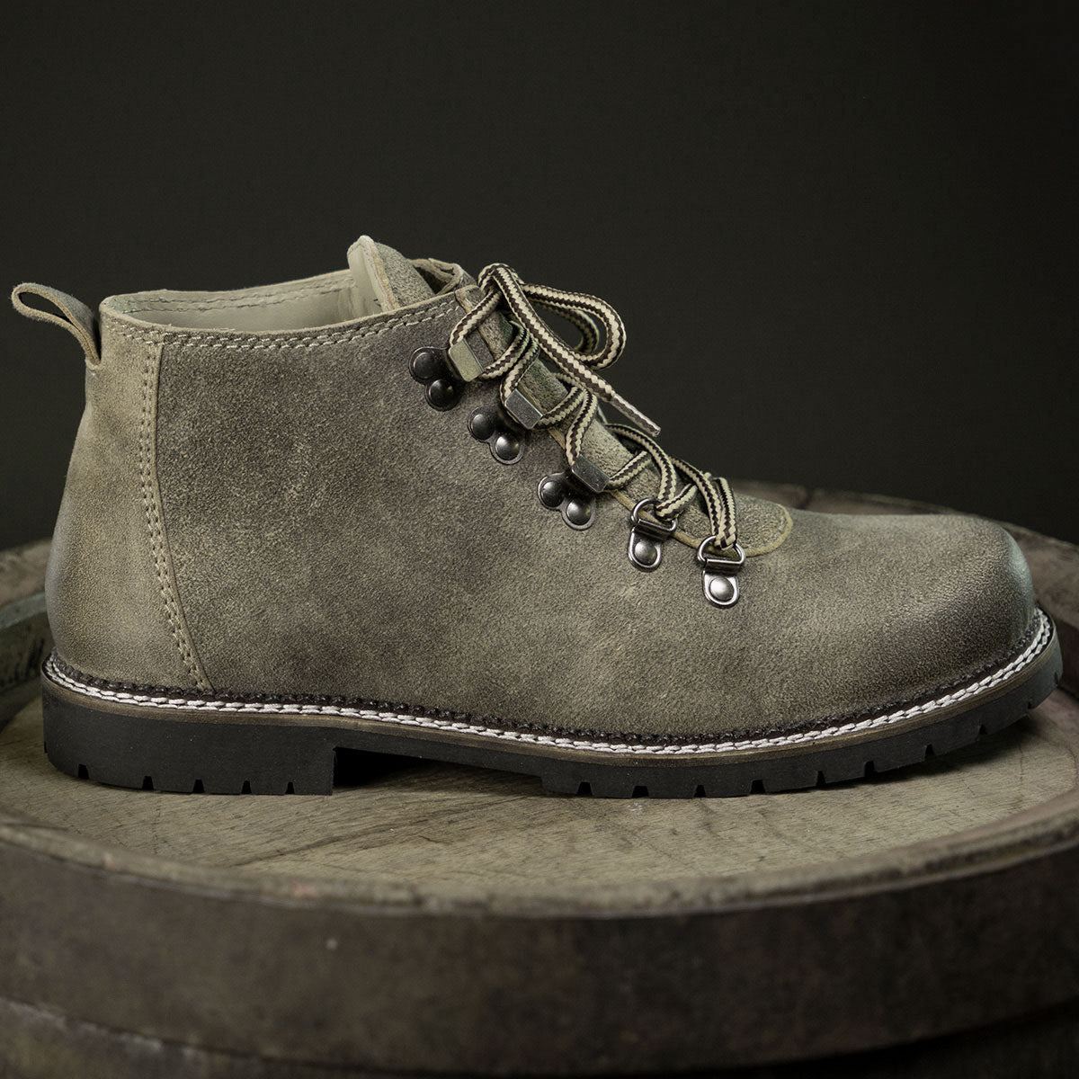 MeiSchua! Trachtenstiefel Georg Grau