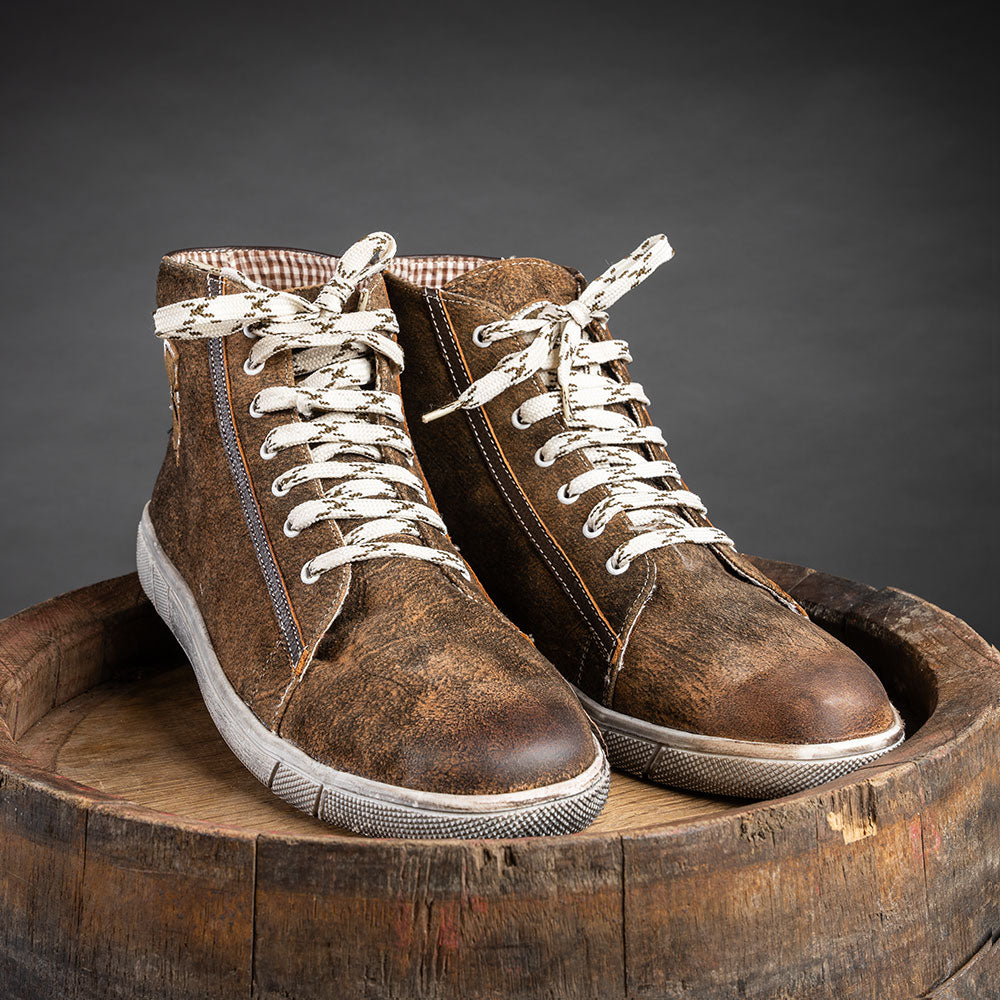 Maddox Hohe Trachtensneaker Kilian Braun-Wood