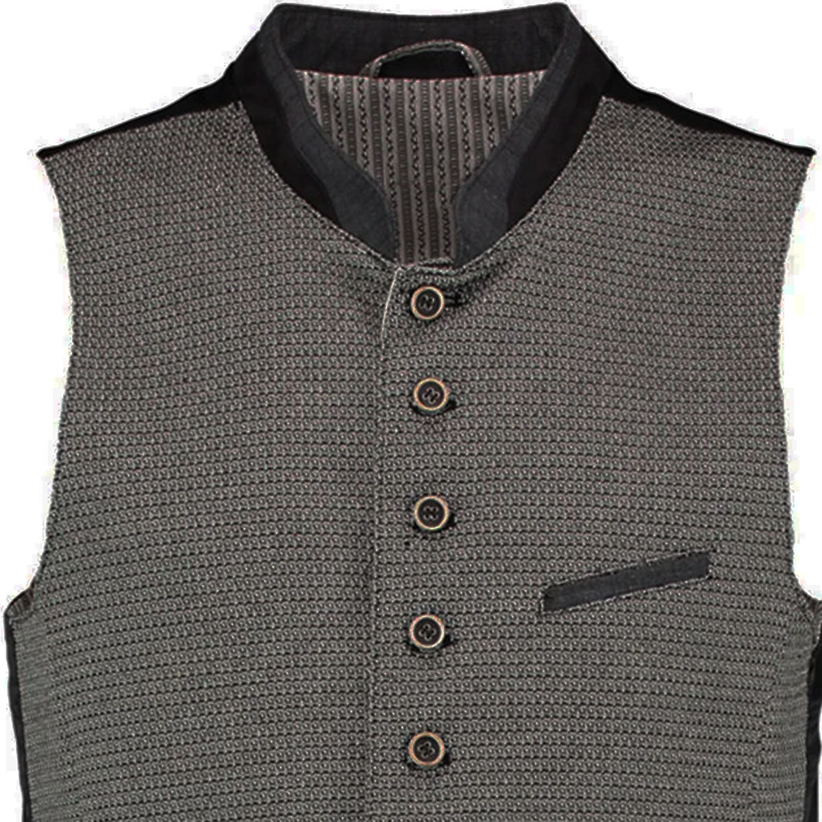 Gipfelstürmer Trachtenweste Sebastian Anthrazit - Datschi Trachten