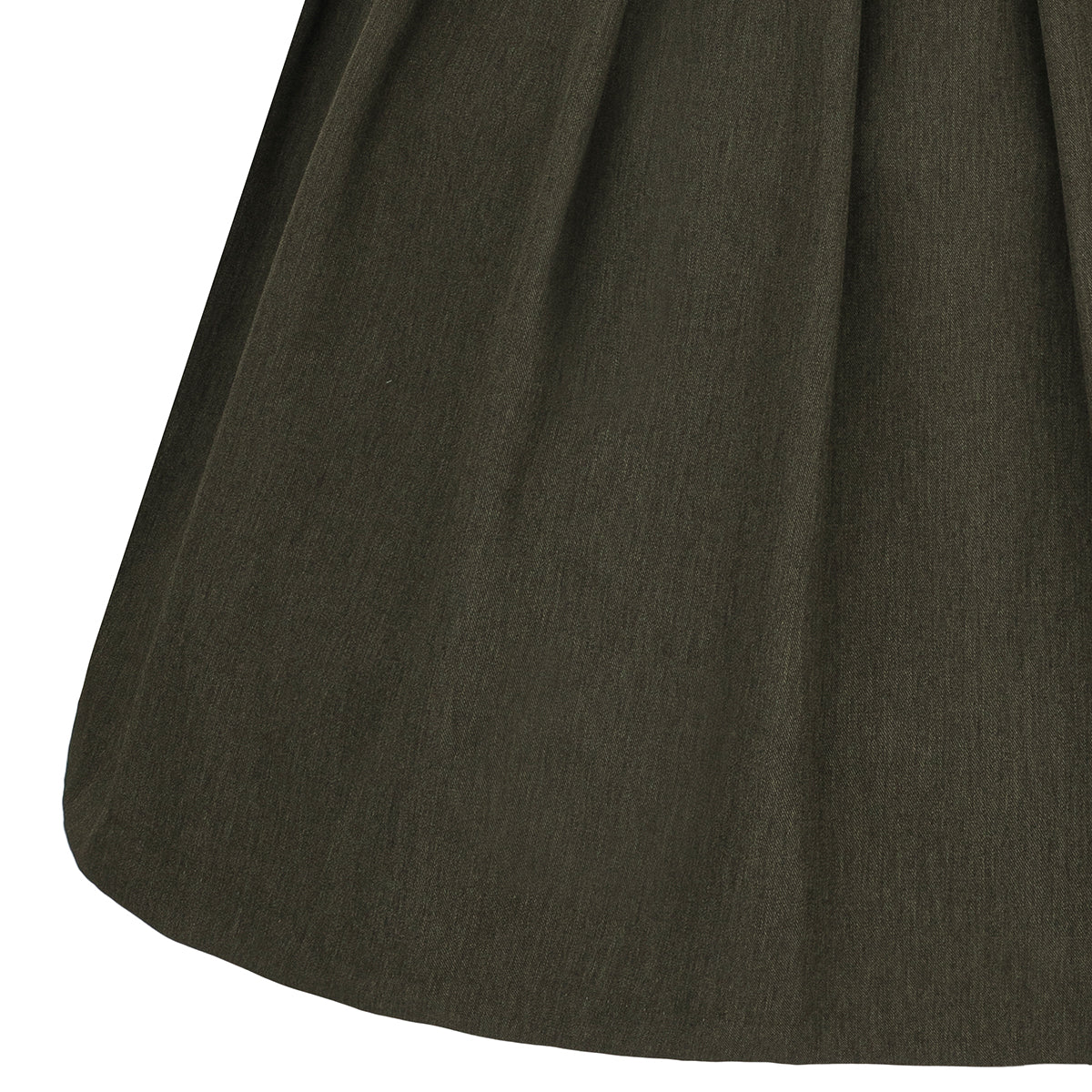 Wenger Dirndl Ella Oliv mit Ornamentmieder 70cm